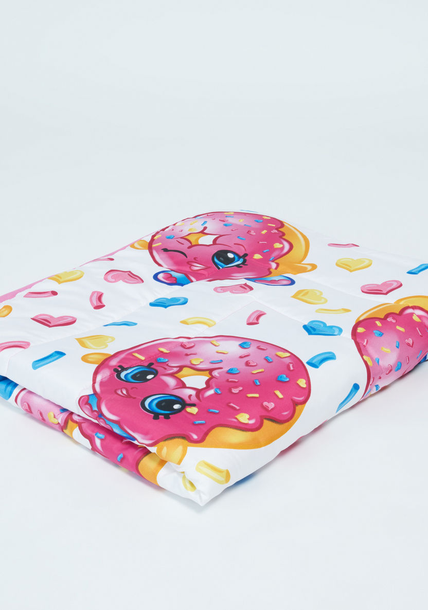Shopkins Printed Comforter and Pillow Set - 120x140 cms-Baby Bedding-image-2