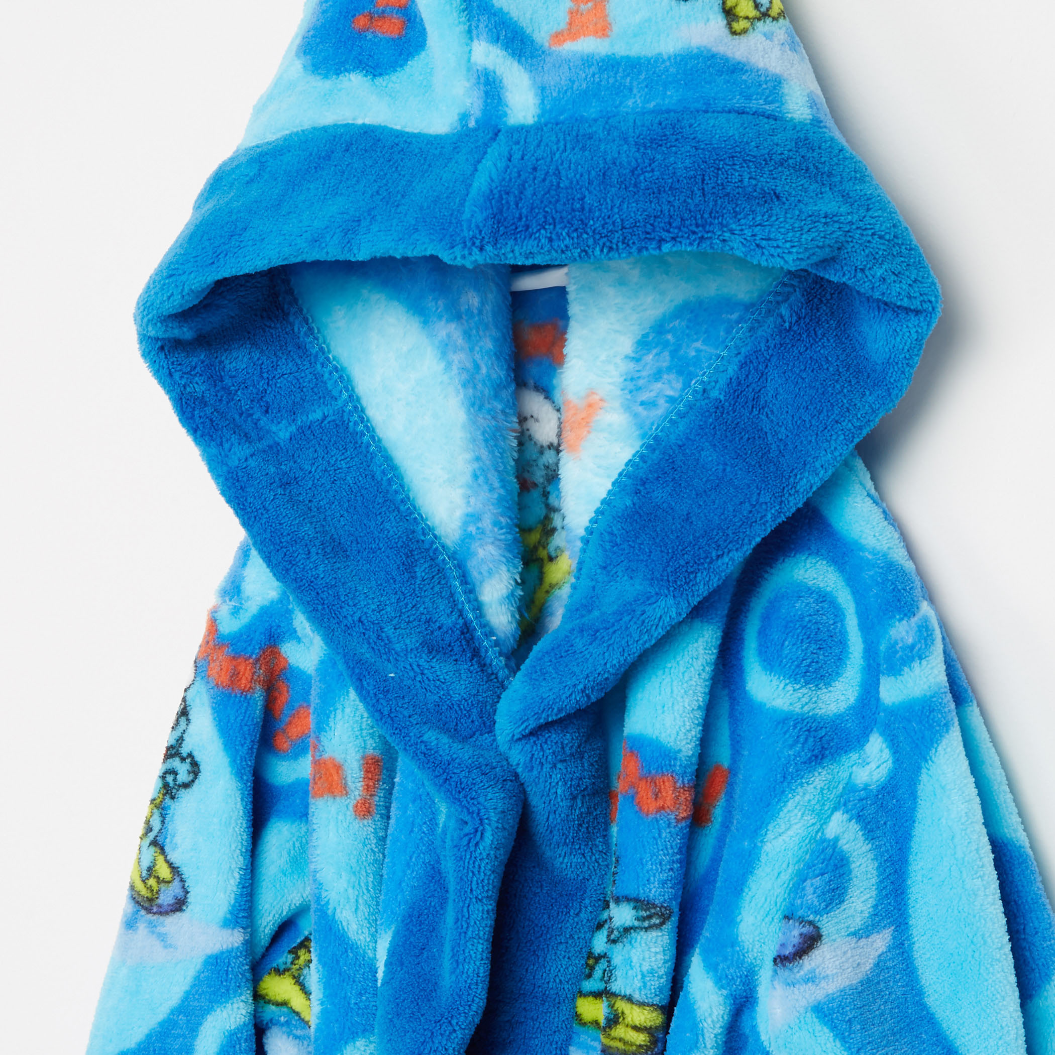 The Smurfs Kid Bathrobe-baby-bathandcare-towels-image-4