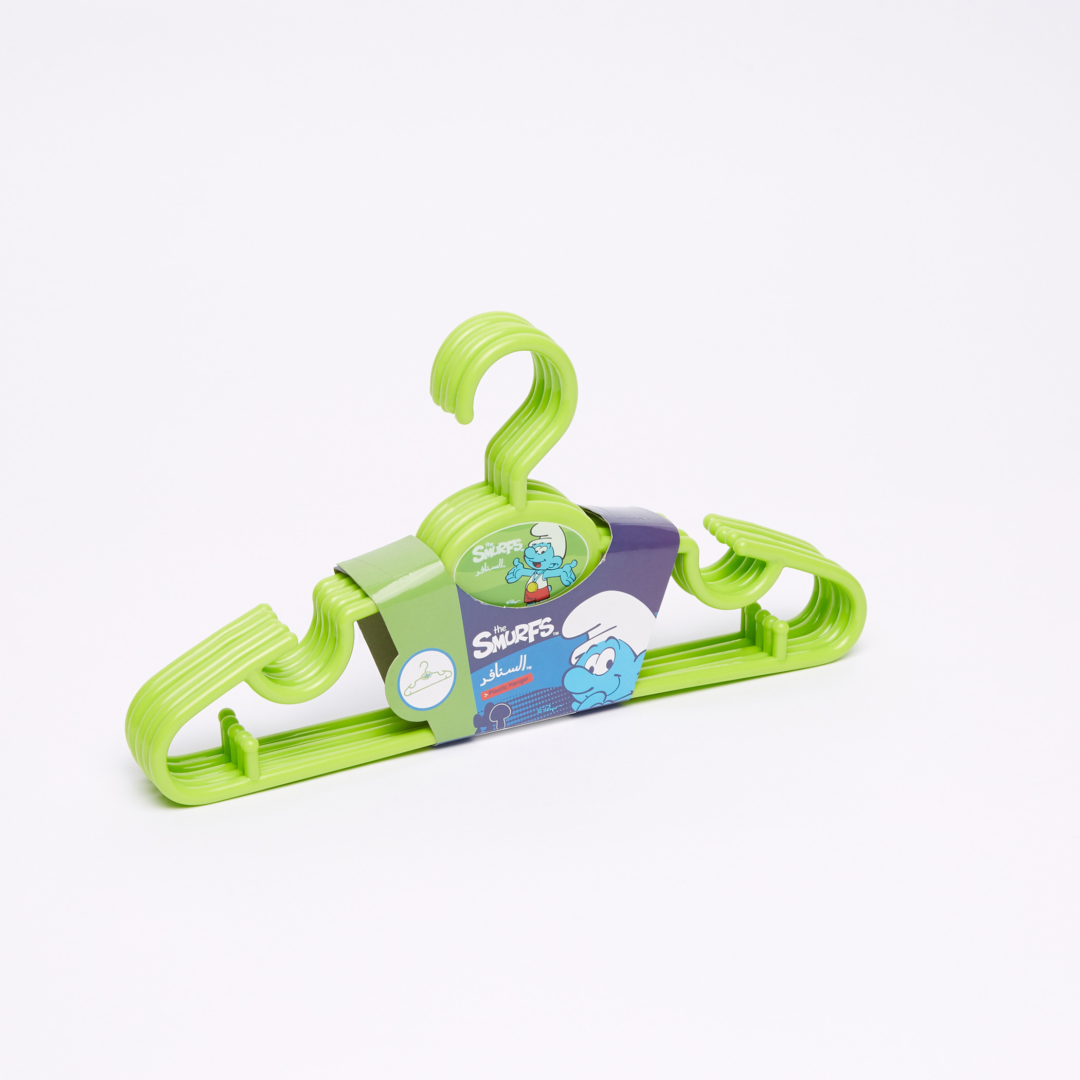 علاقة ملابس بطبعات السنافر – طقم من 5 قطع-baby-feeding-cleaningliquids-image-1