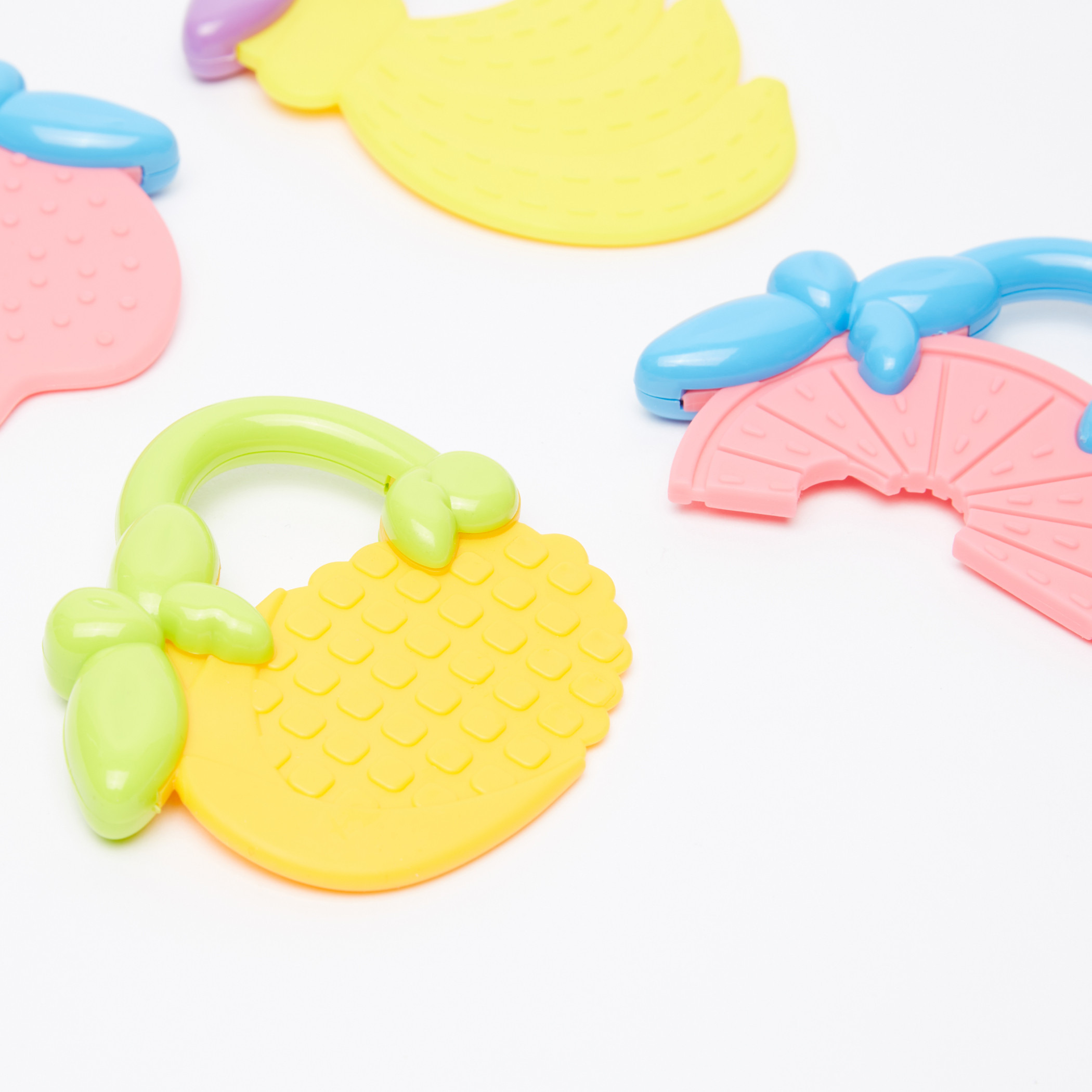 IMPS The Smurfs Teether Toys - Set of 4-baby-feeding-teethers-image-3