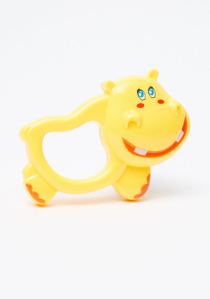 Angry Birdies Hippo Shaped Rattle Toy-Baby and Preschool-image-0