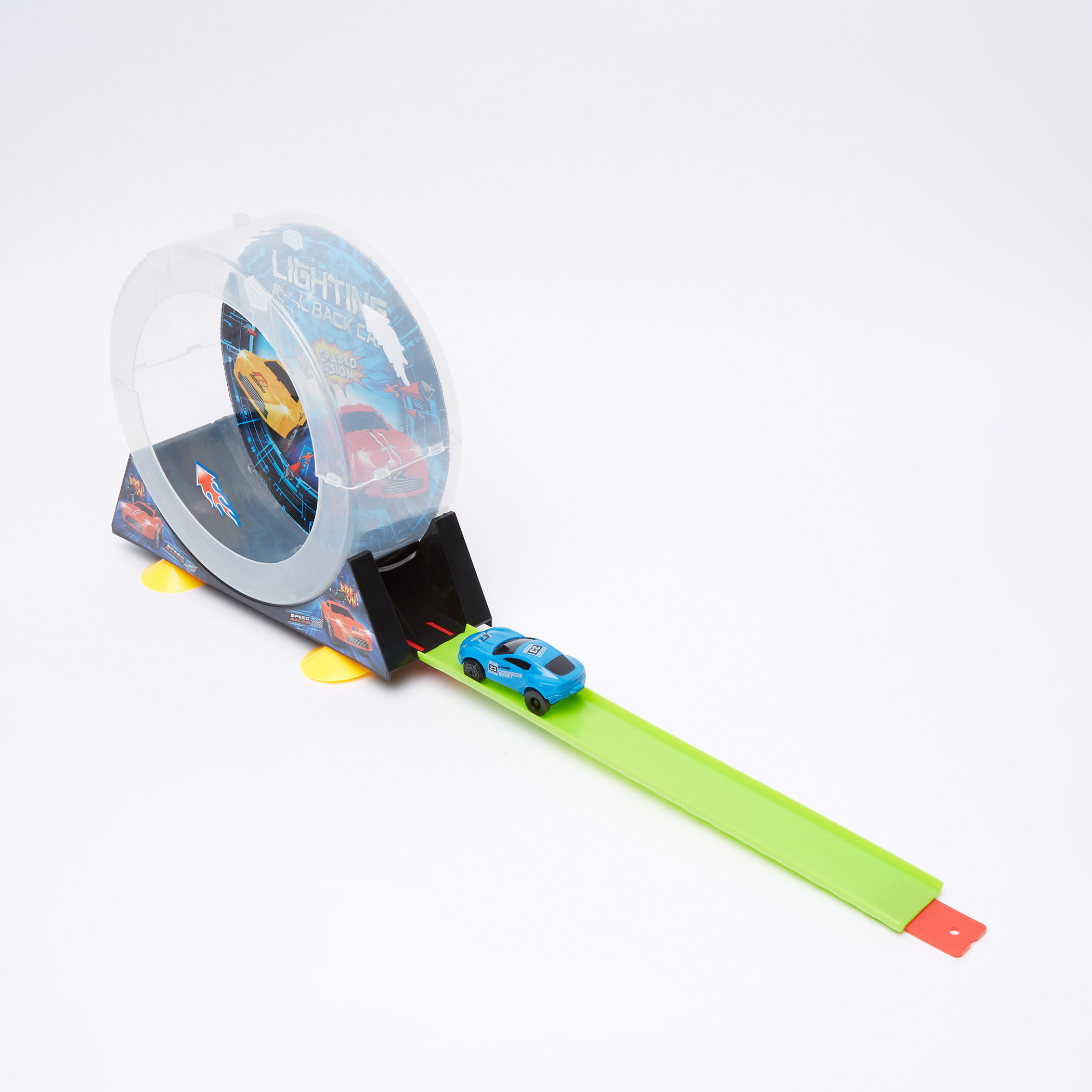 Buy Lighting Pull Back Car Playset Online Mothercare Bahrain