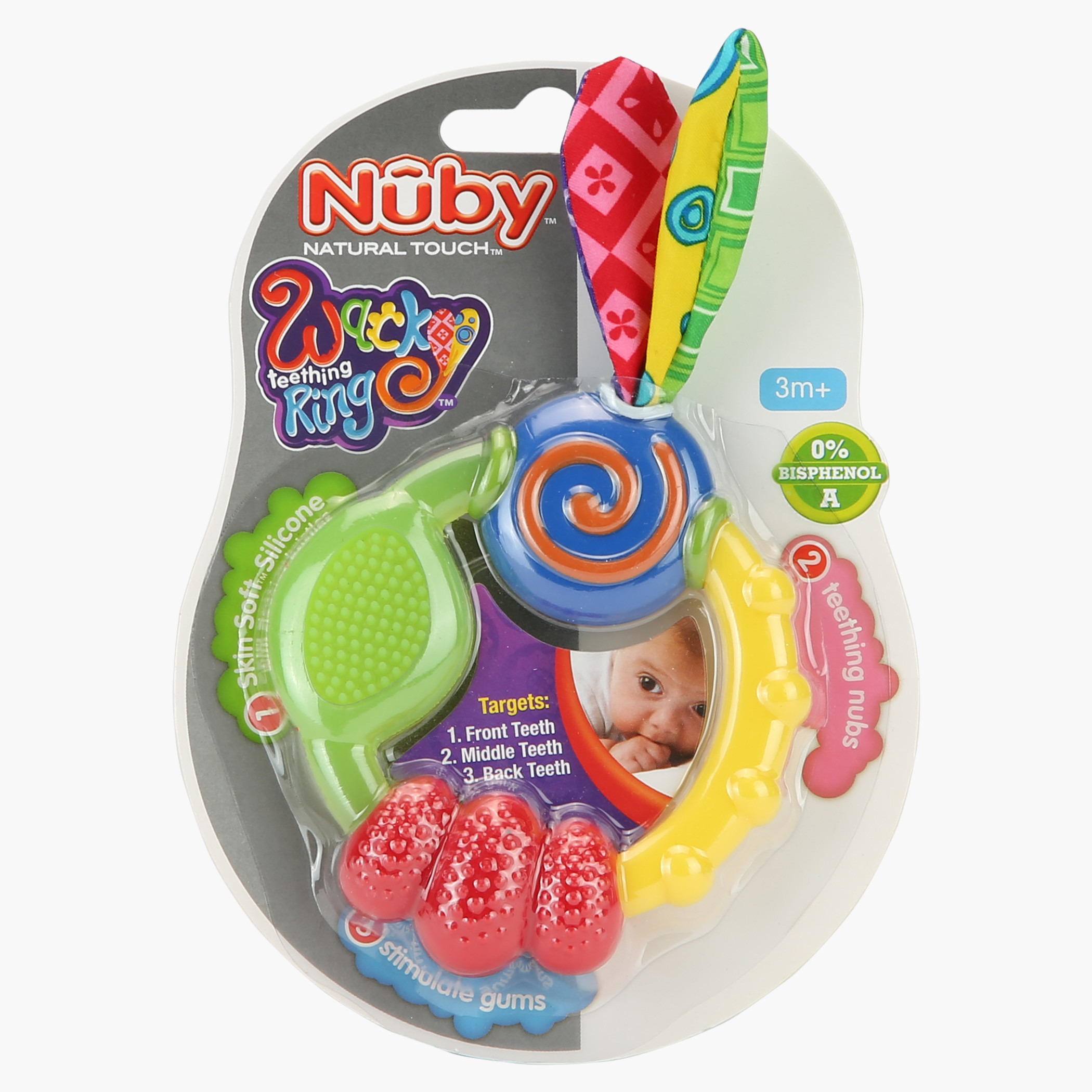 Buy Nuby Textured Teething Ring Online Babyshop UAE