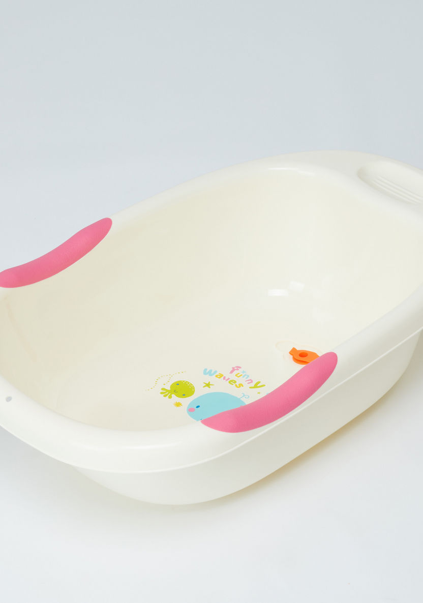 Juniors Printed Bathtub with Slip-Proof Pads-Bathtubs and Accessories-image-0