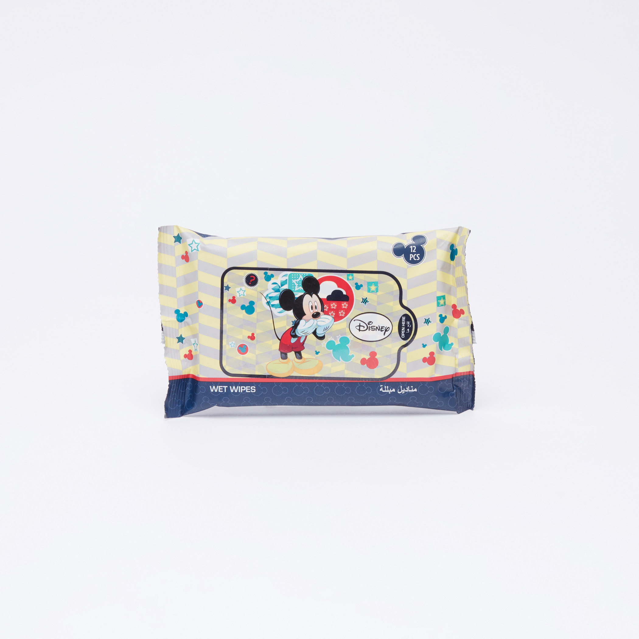 Mickey Mouse Wet Wipes - Pack of 12-baby-bathandcare-wipes-image-1