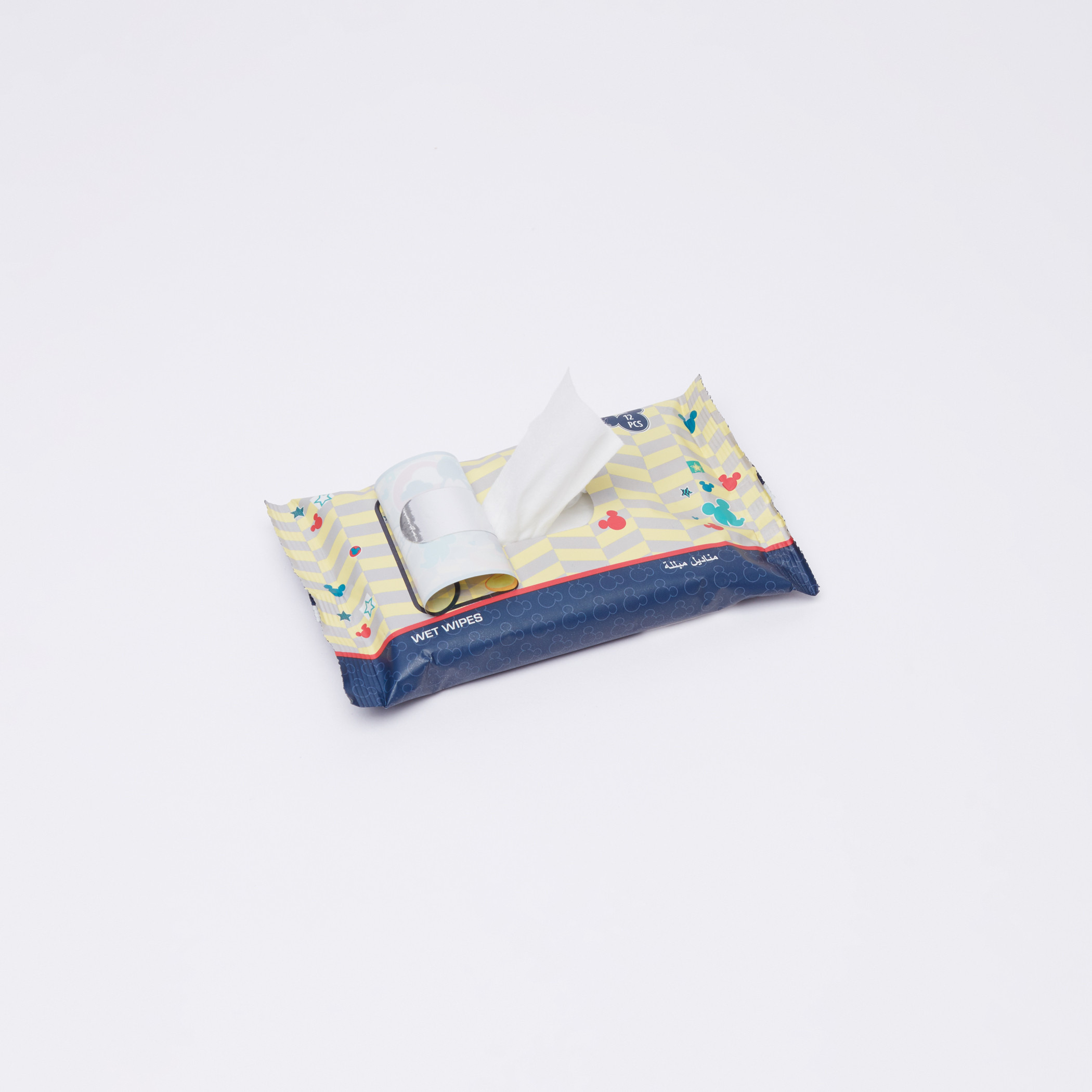 Mickey Mouse Wet Wipes - Pack of 12-baby-bathandcare-wipes-image-2