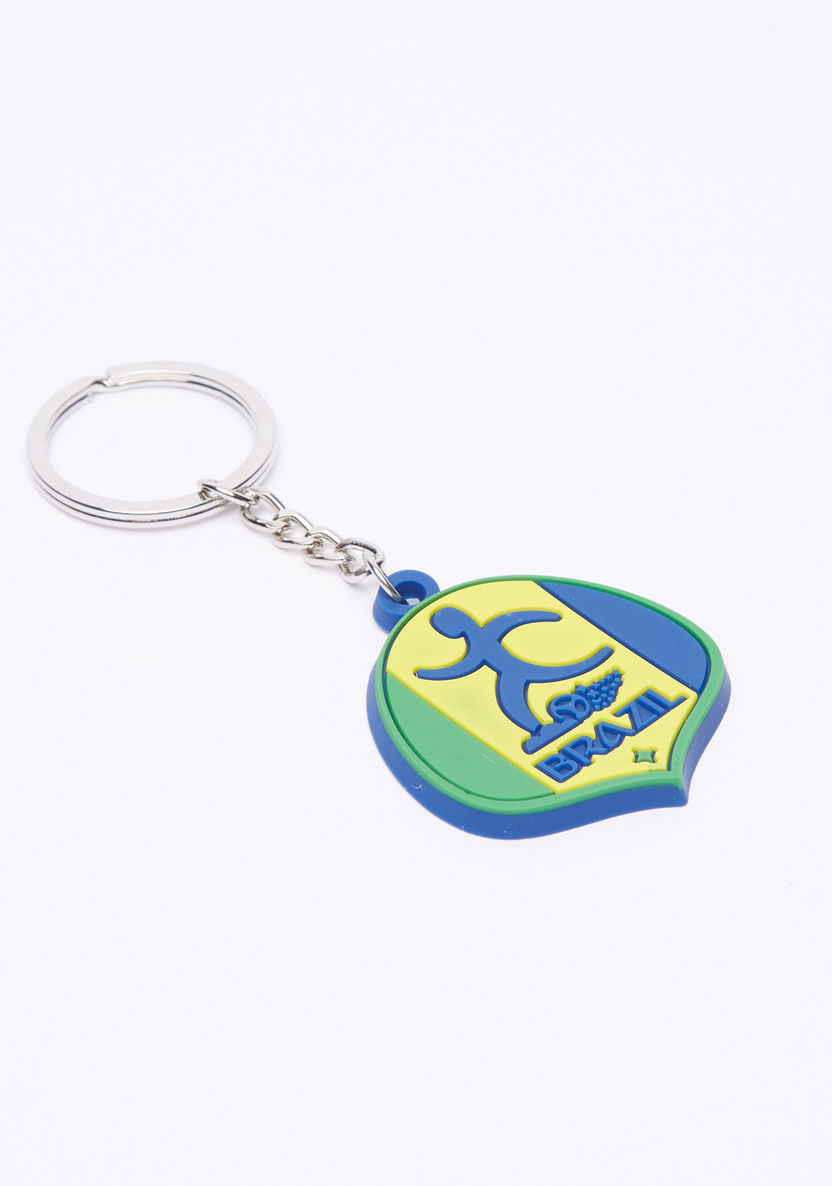 FIFA 18 Brazil Printed Keychain-Novelties and Collectibles-image-0