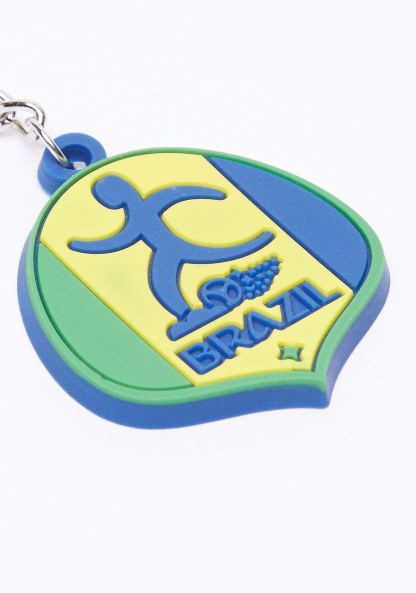FIFA 18 Brazil Printed Keychain-Novelties and Collectibles-image-1