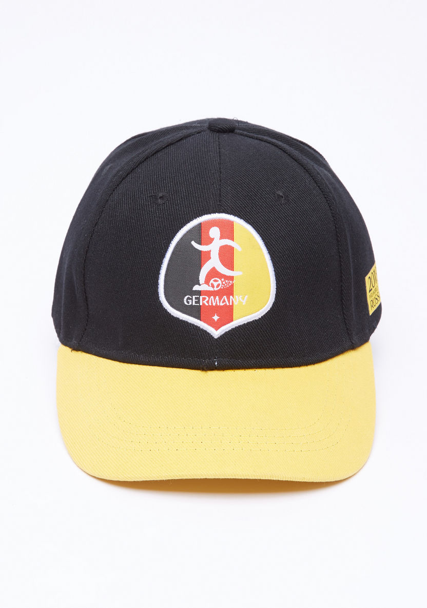 FIFA 18 Germany Embroidered Cap with Hook and Loop Closure-Caps-image-0