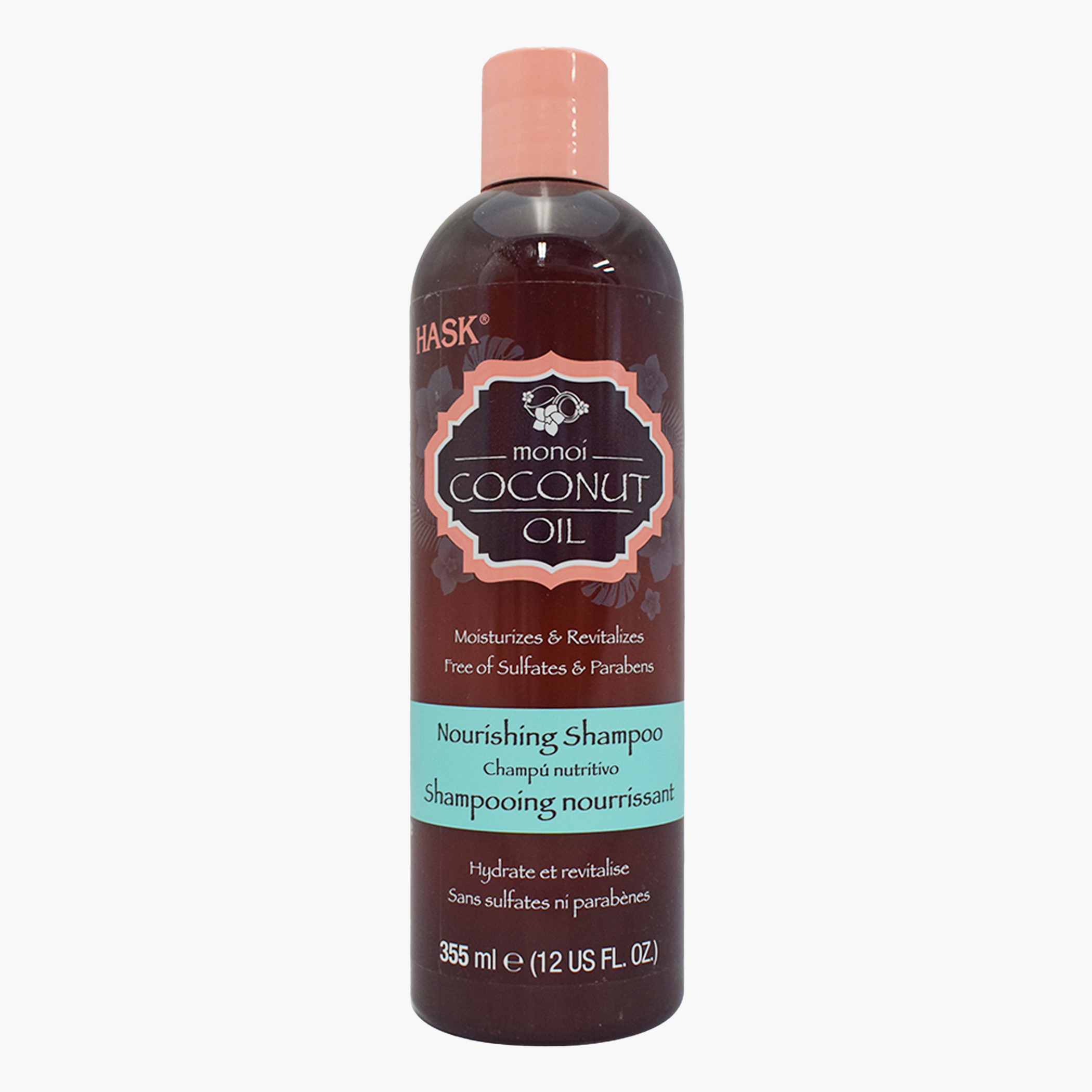 HASK Coconut Oil Nourishing Shampoo - 355 ml-beautyandpersonalcare-hair-haircare-shampoos-image-1