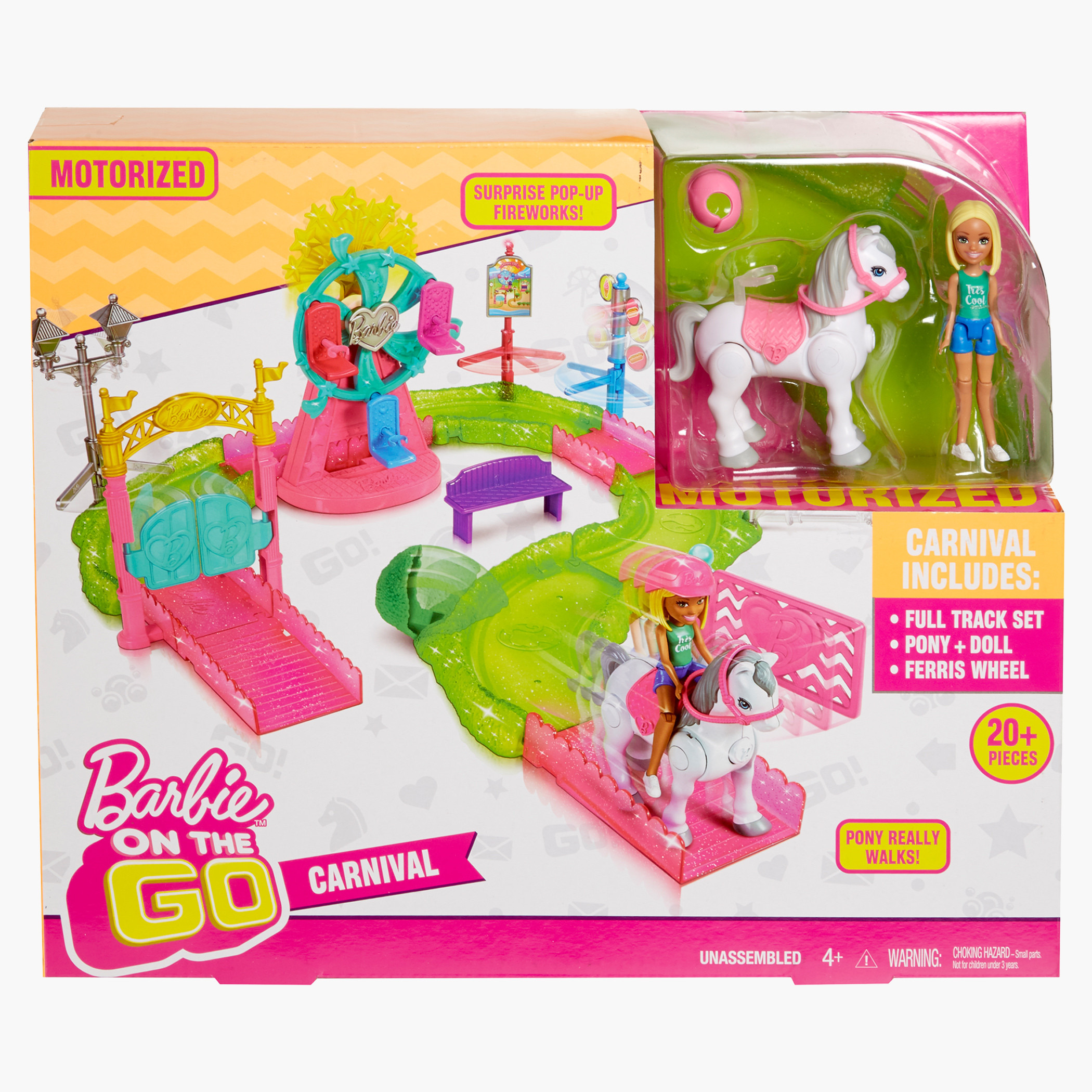 Barbie on sales the go carnival