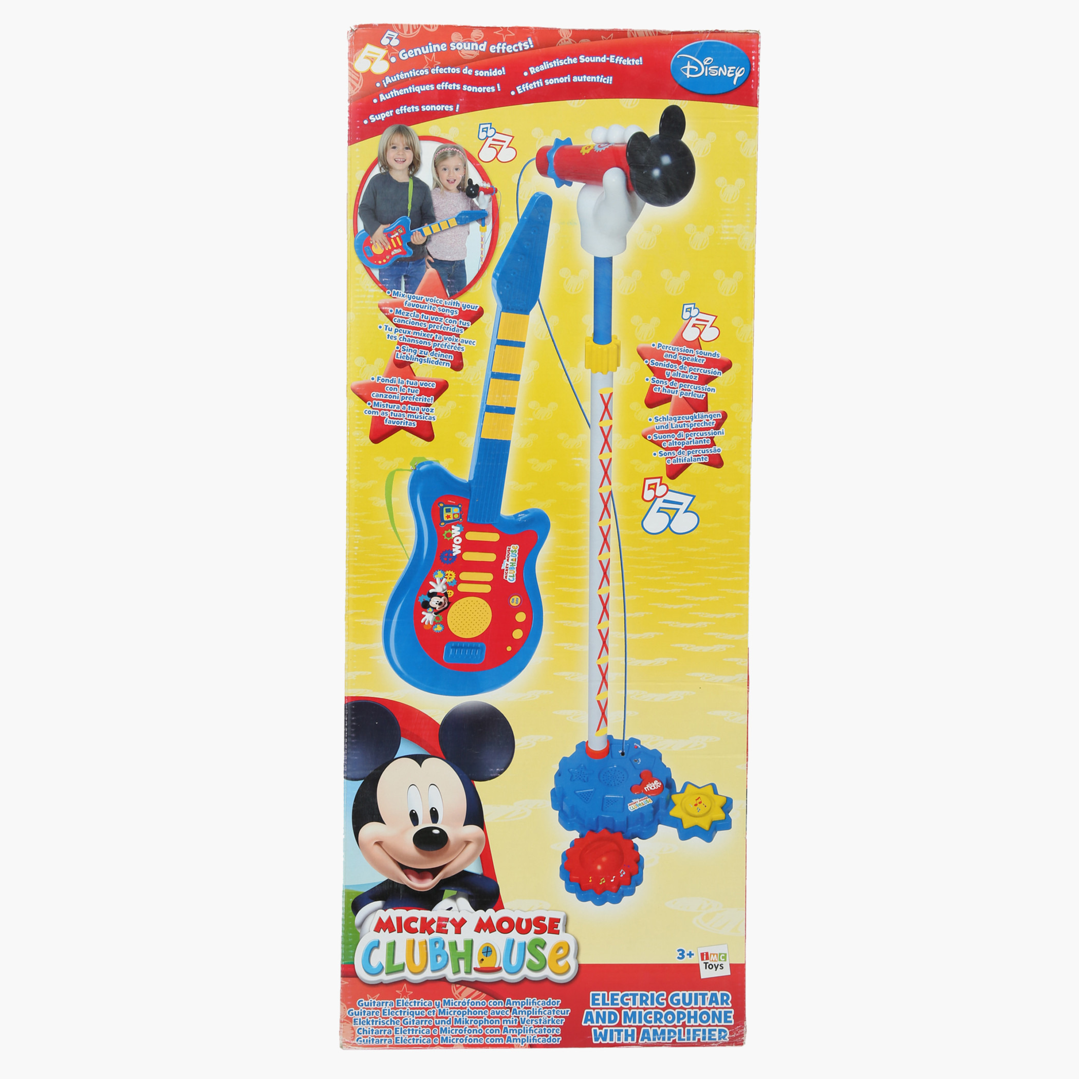 طقم لعبة جيتار وميكرفون بطبعات ميكي ماوس-toys-babyandtoddlertoys-lightsandmusicaltoys-image-2