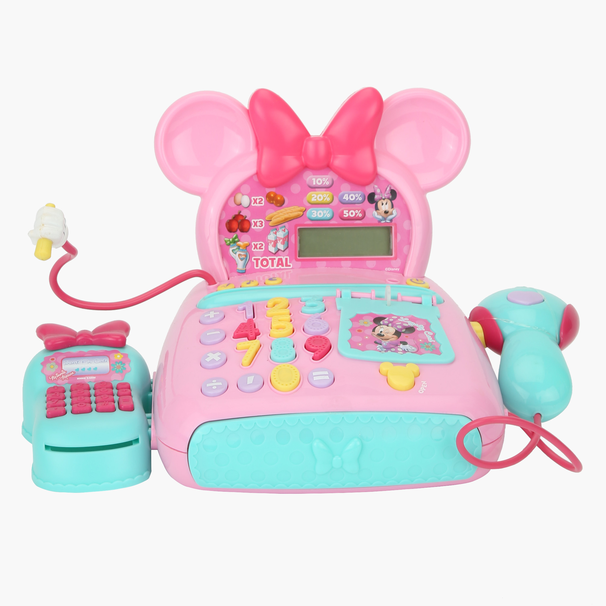 minnie mouse cashier toy