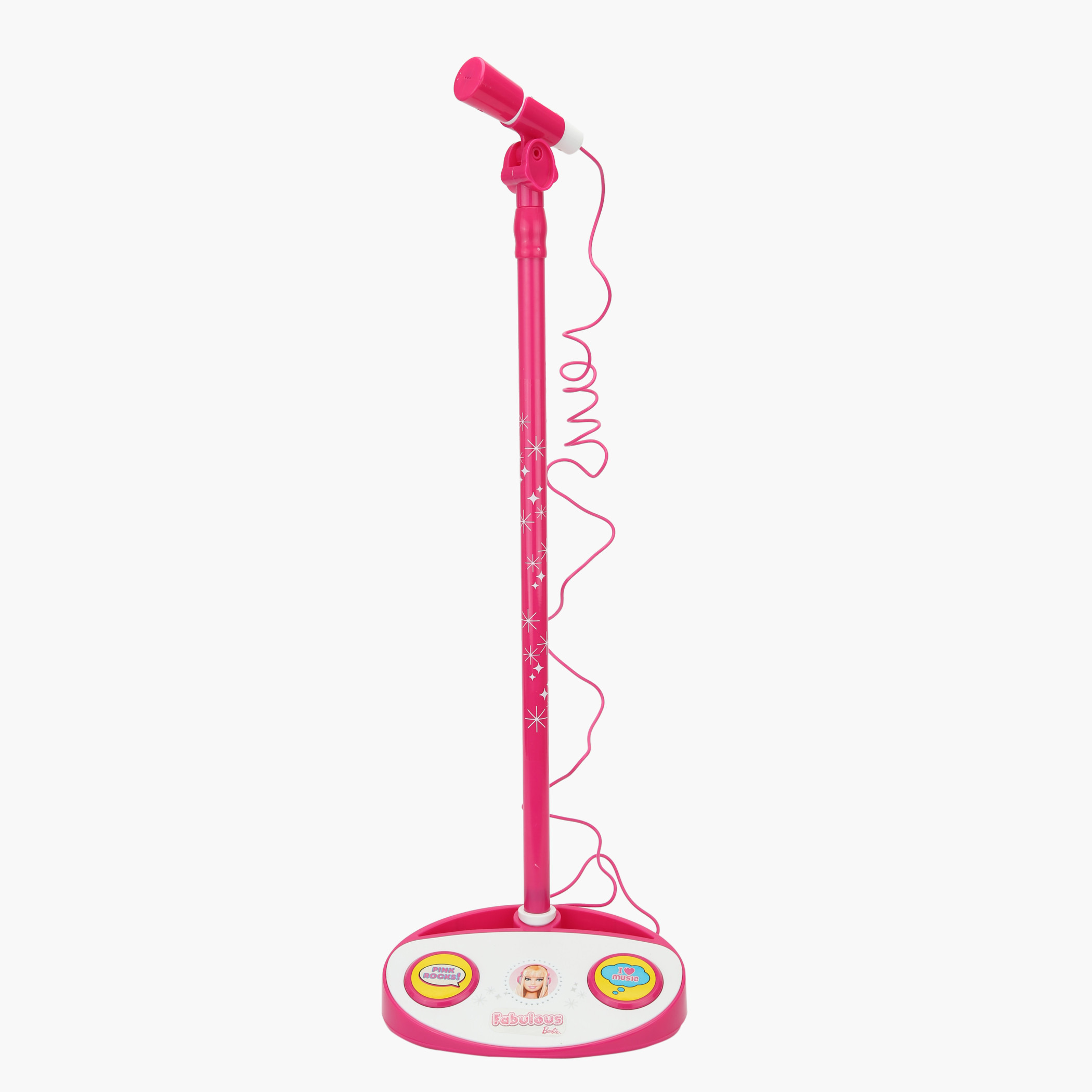 Barbie discount microphone stand