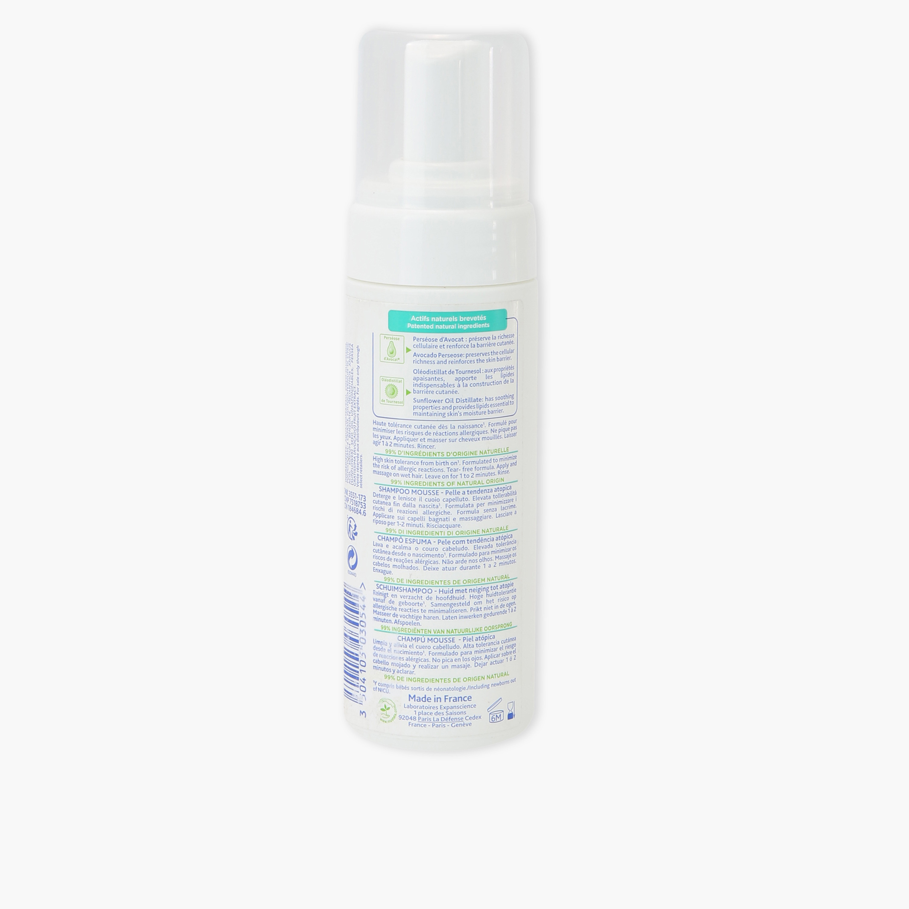 شامبو الرغوة موستيلا ستيلاتوبيا - 150 مل-baby-bathandcare-hairbodyskincare-image-2