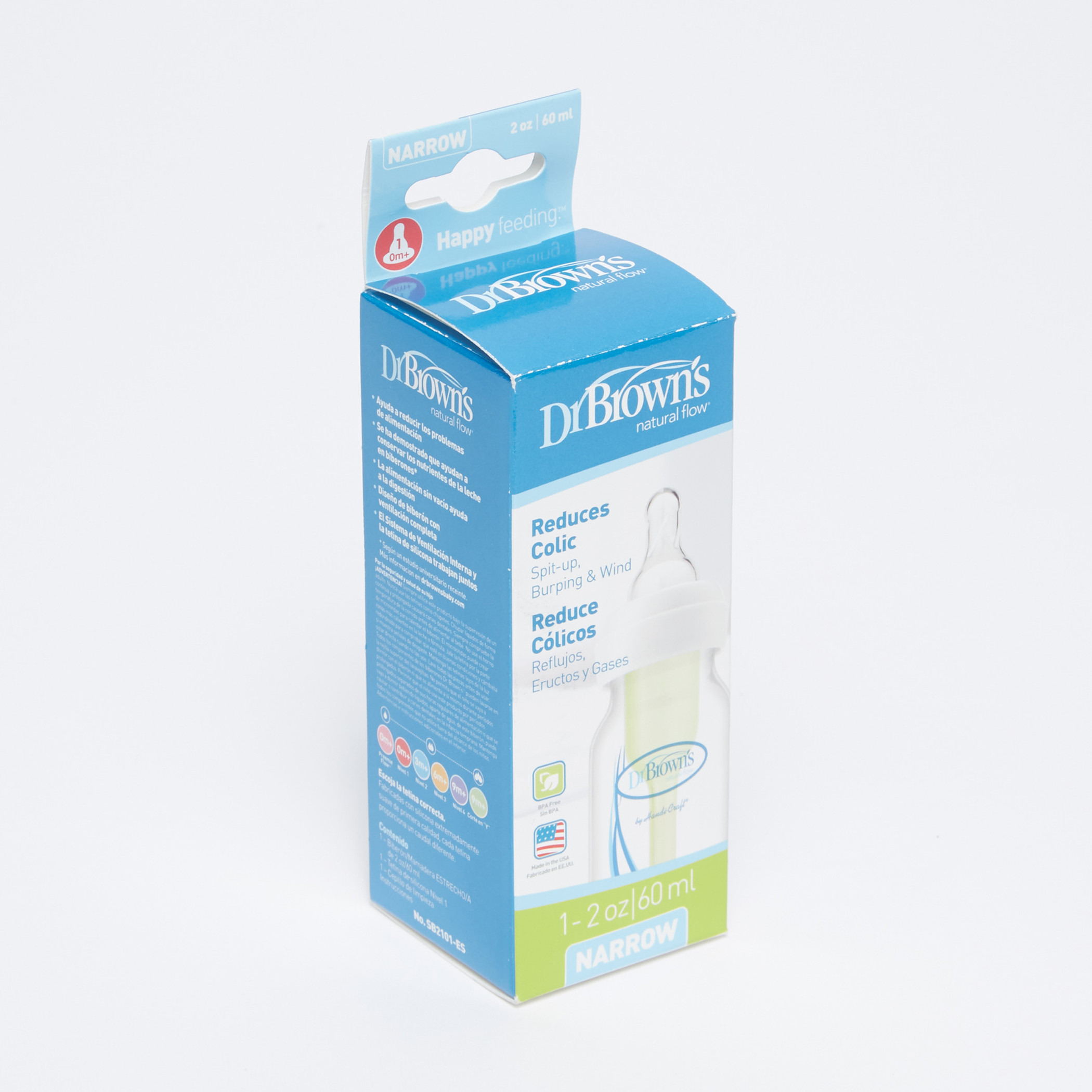 رضّاعة بطبعات من دكتور براون - 59 مل-baby-feeding-feedingbottles-bottlesandteats-image-5