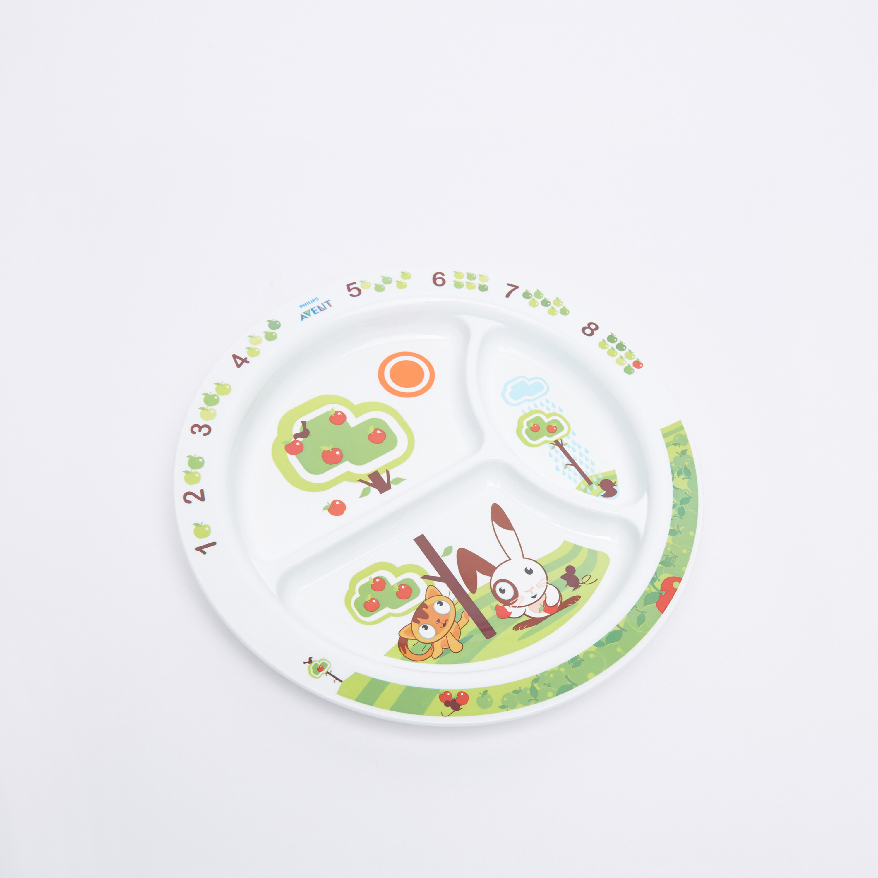 صحن مقسم للأطفال بطبعات من فيليبس أفنت-baby-feeding-mealtimeessentials-image-2