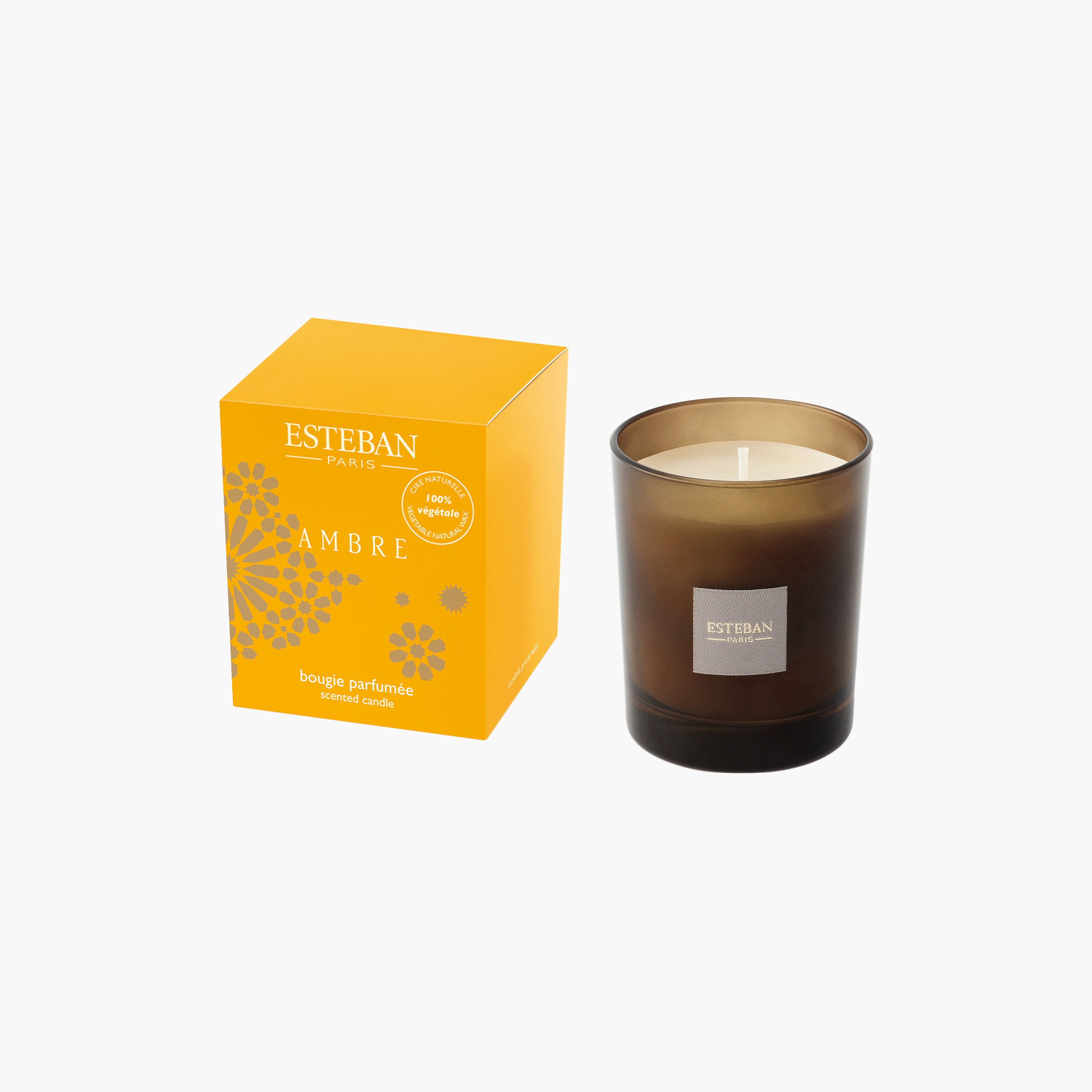Esteban Refillable Ambre Scented Jar Candle-household-homefragrance-candles-image-1