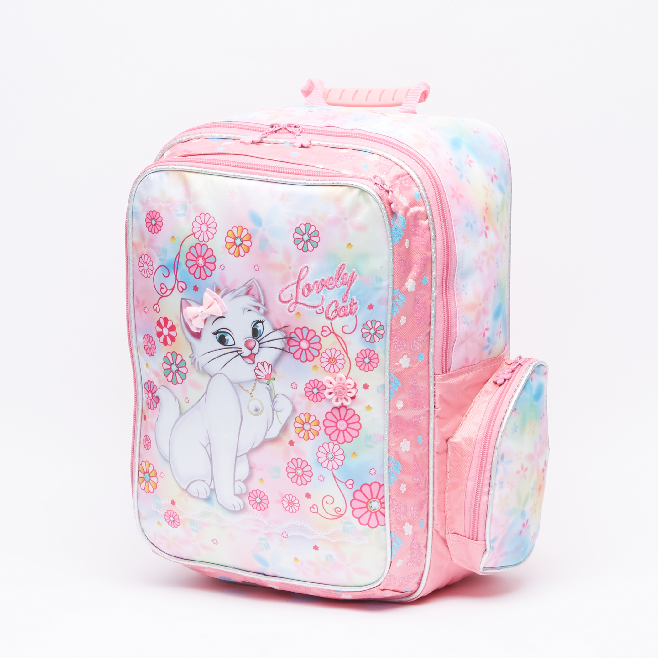 Juniors Printed Backpack with Zip Closure-school-bagsandbackpacks-backpacks-image-1