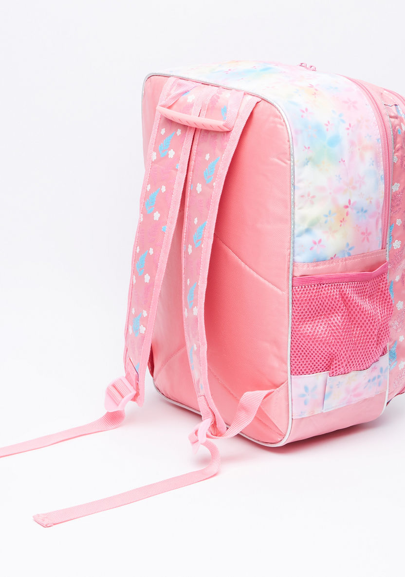 Juniors Printed Backpack with Zip Closure-Backpacks-image-1