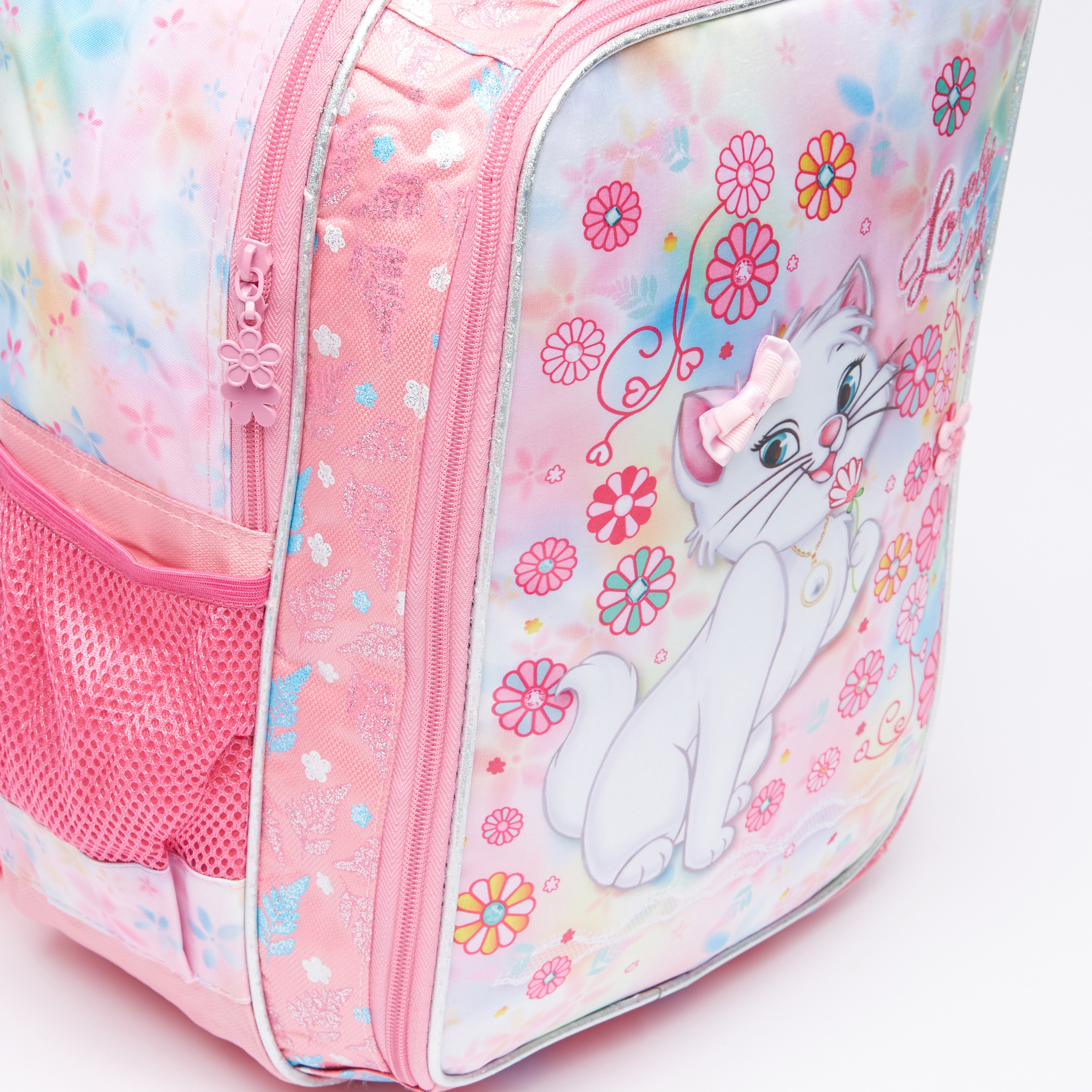 Juniors Printed Backpack with Zip Closure-school-bagsandbackpacks-backpacks-image-3