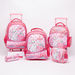 Marie the Cat Printed Trolley Backpack with Zip Closure-Trolleys-thumbnail-6