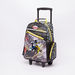 Juniors Printed Trolley Backpack with Zip Closure-Trolleys-thumbnail-0