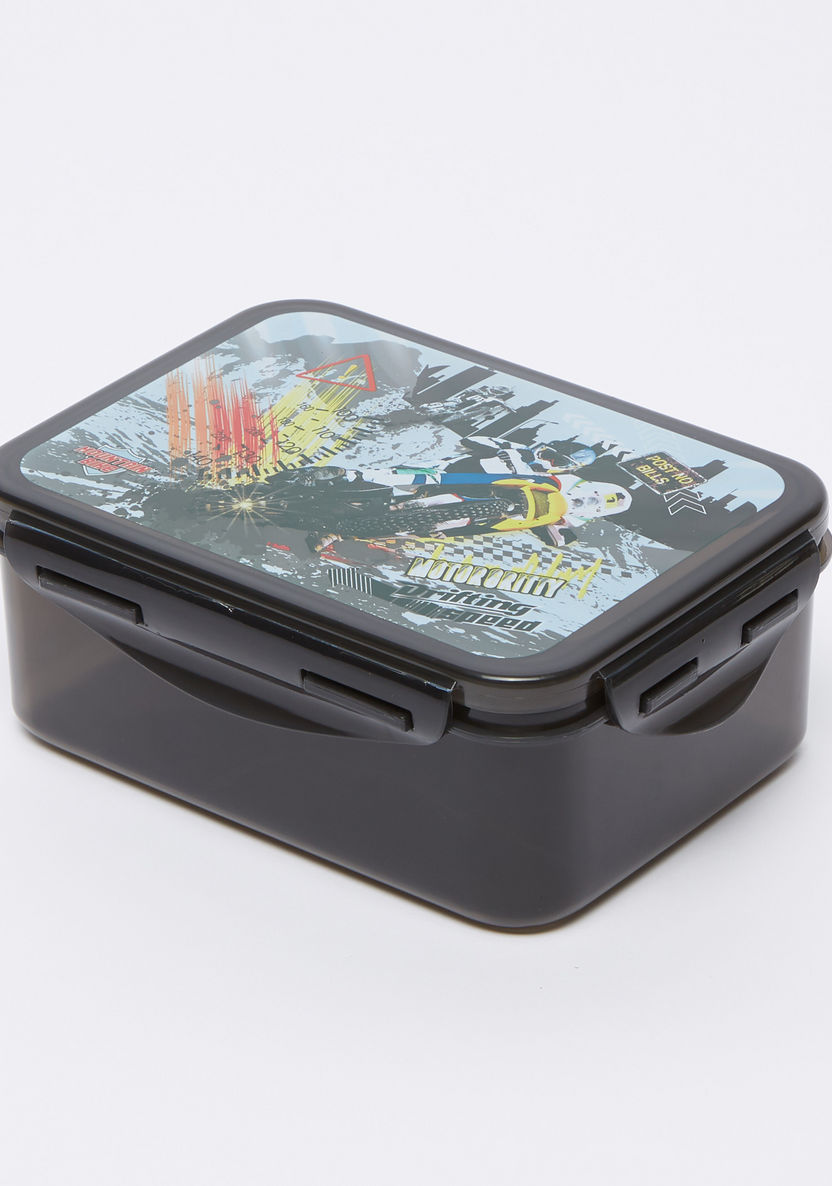 Juniors Printed Lunchbox with Clip Closures-Lunch Boxes-image-0