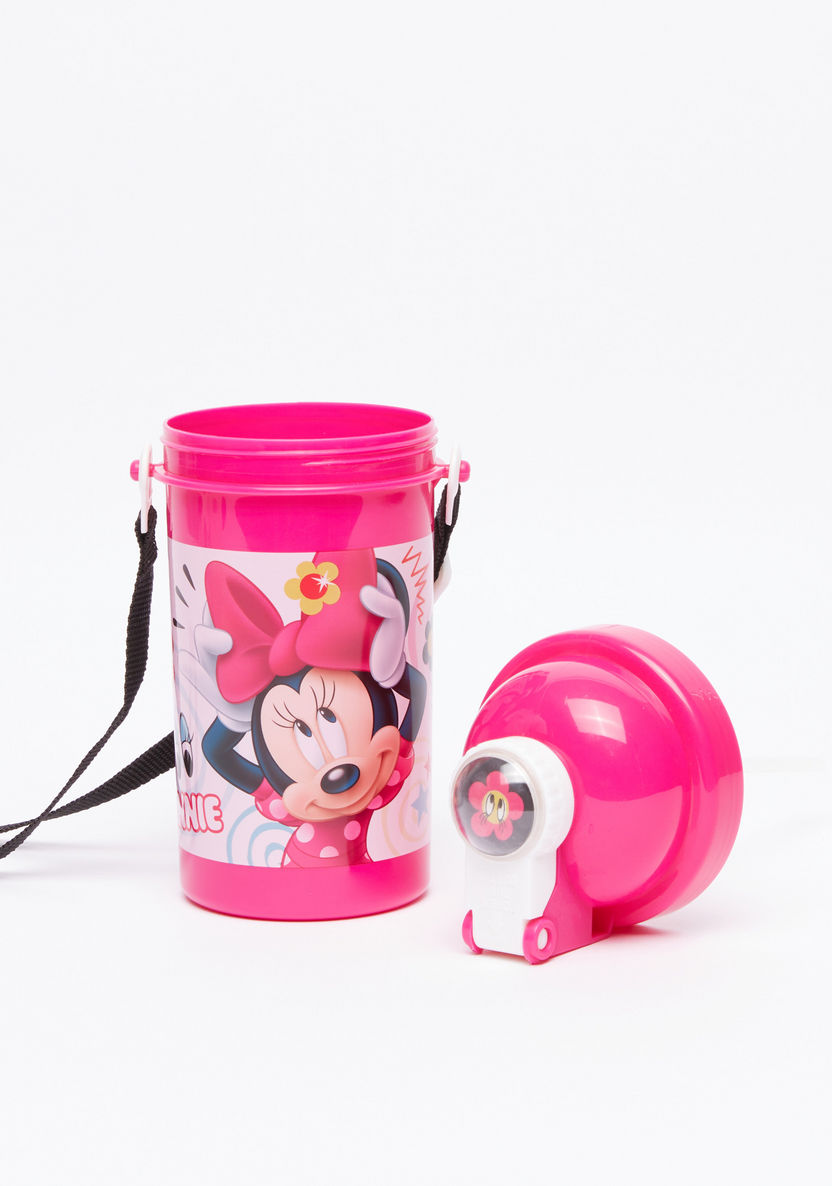 Minnie Mouse Printed Water Bottle - 500 ml-Water Bottles-image-2