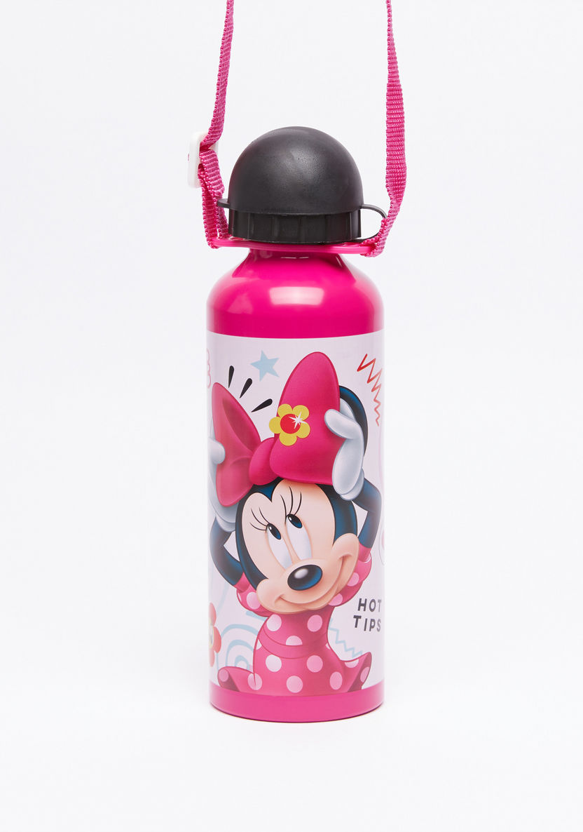Minnie Mouse Printed Water Bottle - 500 ml-Water Bottles-image-0