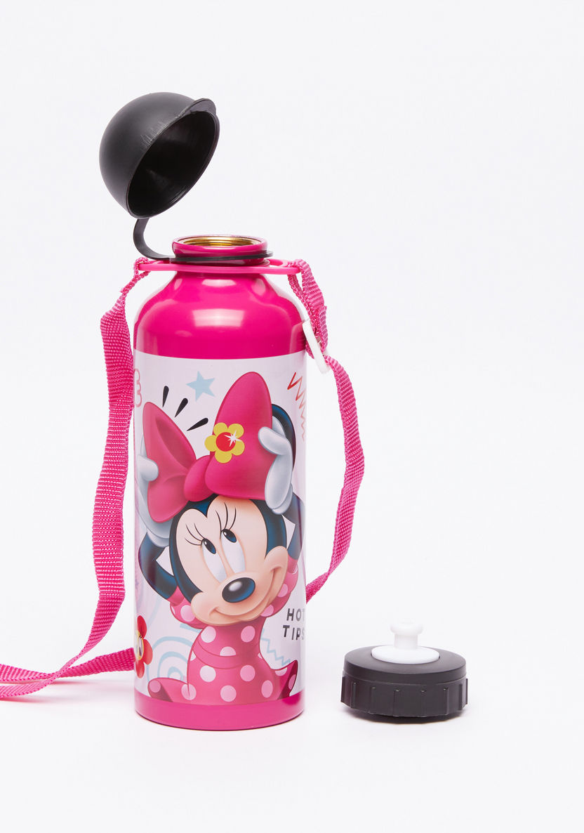 Minnie Mouse Printed Water Bottle - 500 ml-Water Bottles-image-2