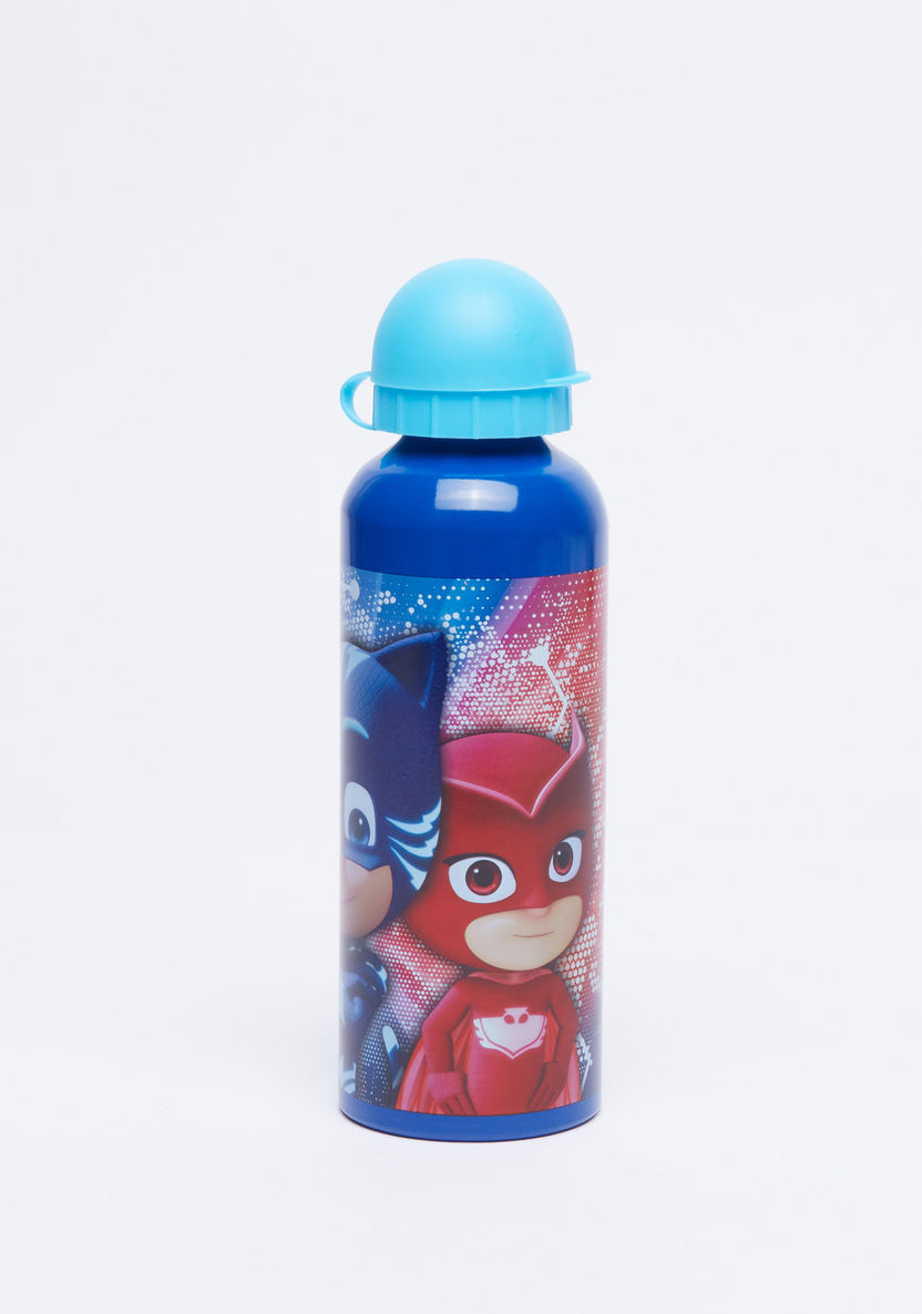 PJ Masks Printed Water Bottle with Strap - 500 ml-Water Bottles-image-0