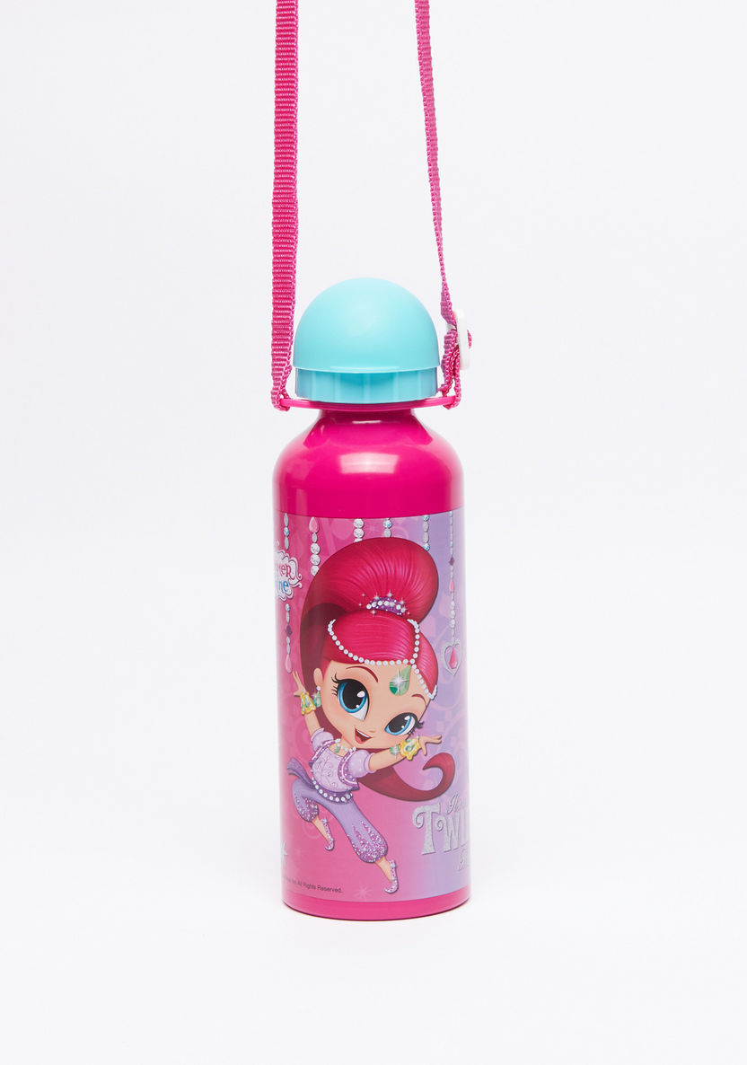 Shimmer and Shine Printed Water Bottle - 500 ml-Water Bottles-image-0