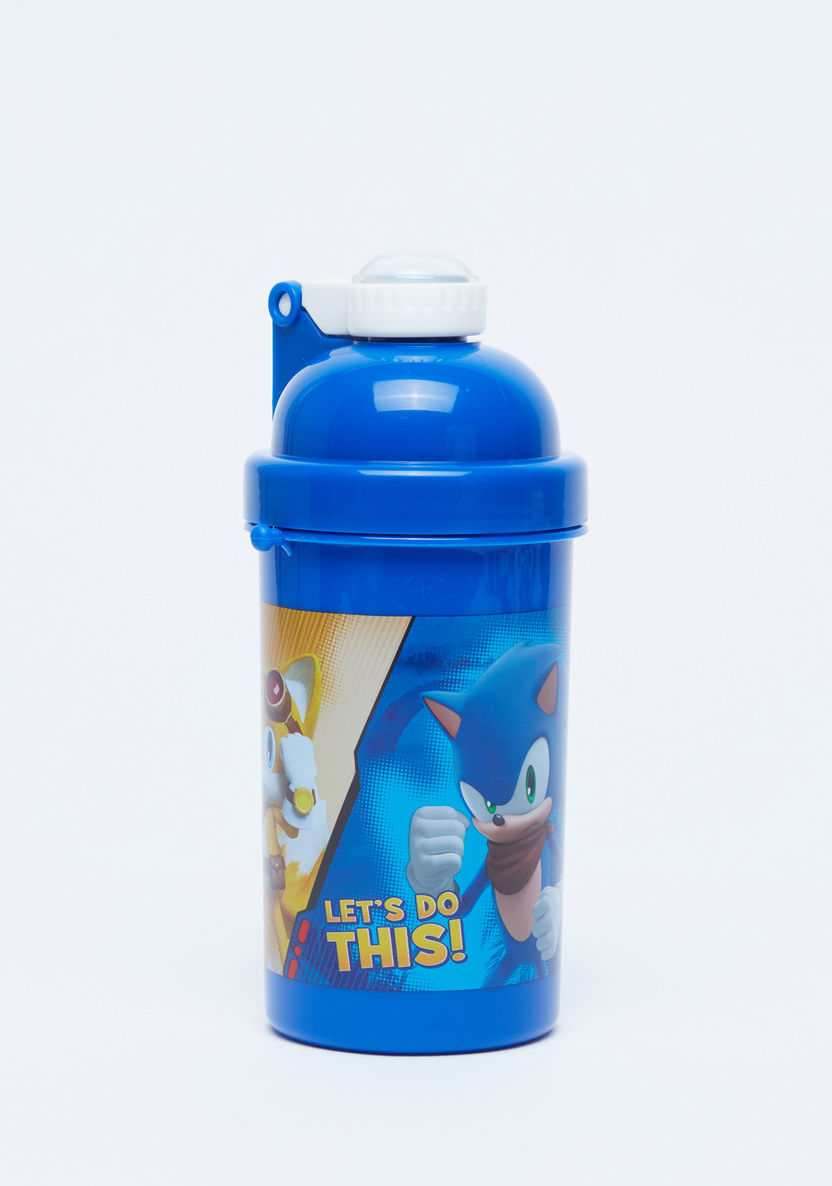 Sonic Printed Water Bottle - 500 ml-Water Bottles-image-0