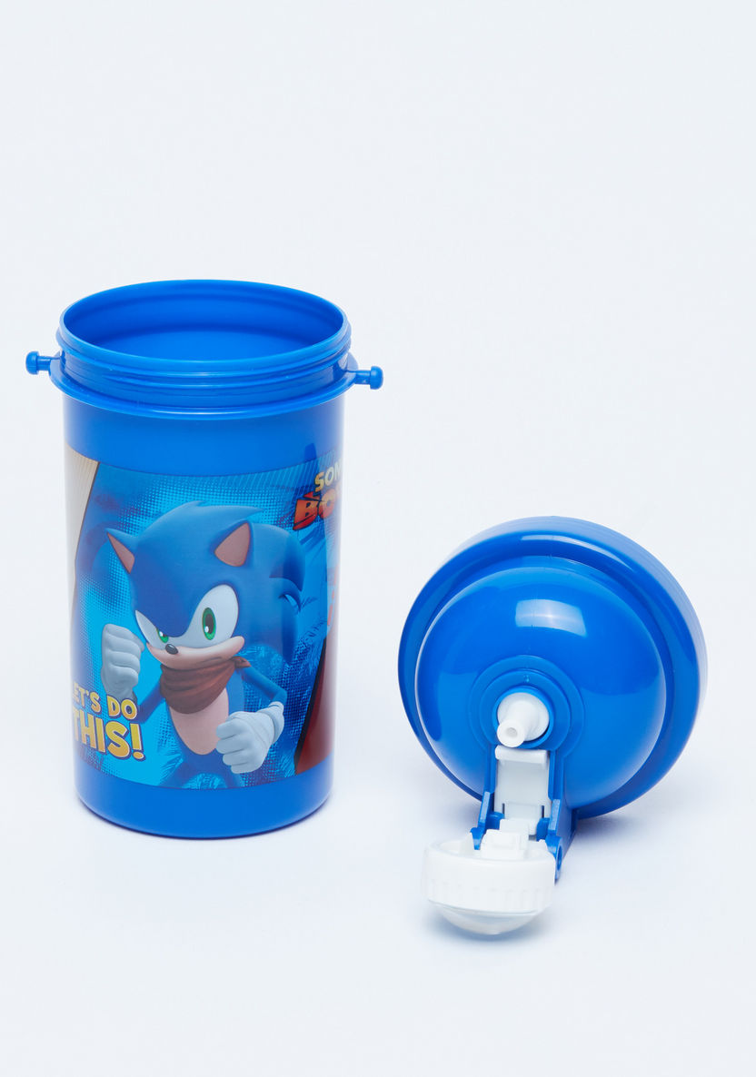 Sonic Printed Water Bottle - 500 ml-Water Bottles-image-3