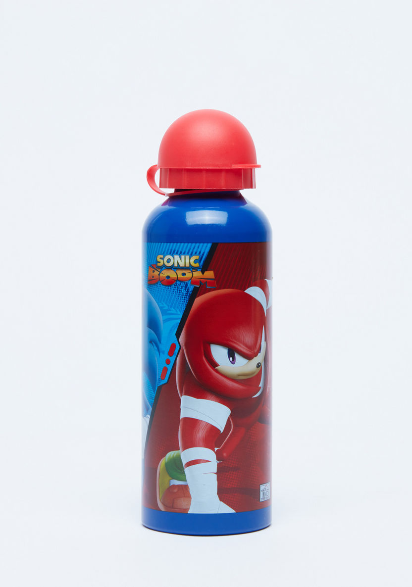 Sonic Printed Water Bottle with Spout - 500 ml-Water Bottles-image-0