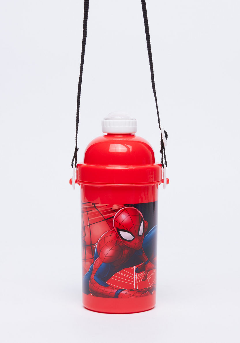 Spider-Man Printed Water Bottle - 500 ml-Water Bottles-image-1