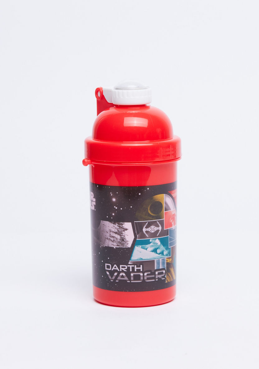 Star Wars Printed Water Bottle with Strap - 500 ml-Water Bottles-image-0