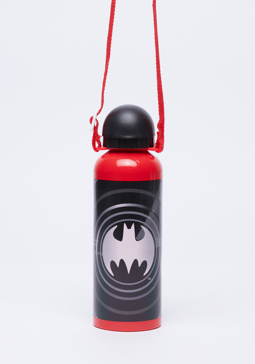 Batman Printed Water Bottle with Spout - 500 ml-Water Bottles-image-1