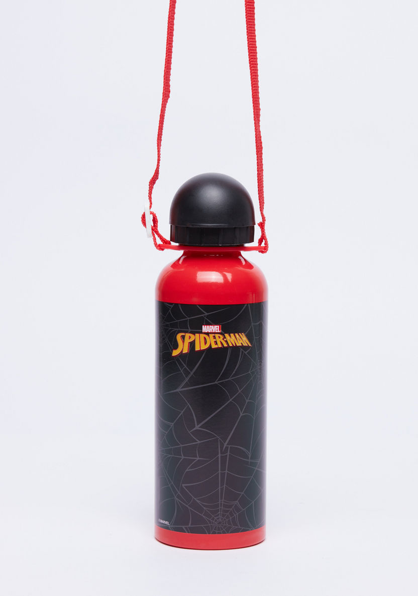Spider-Man Printed Water Bottle with Spout - 500 ml-Water Bottles-image-1