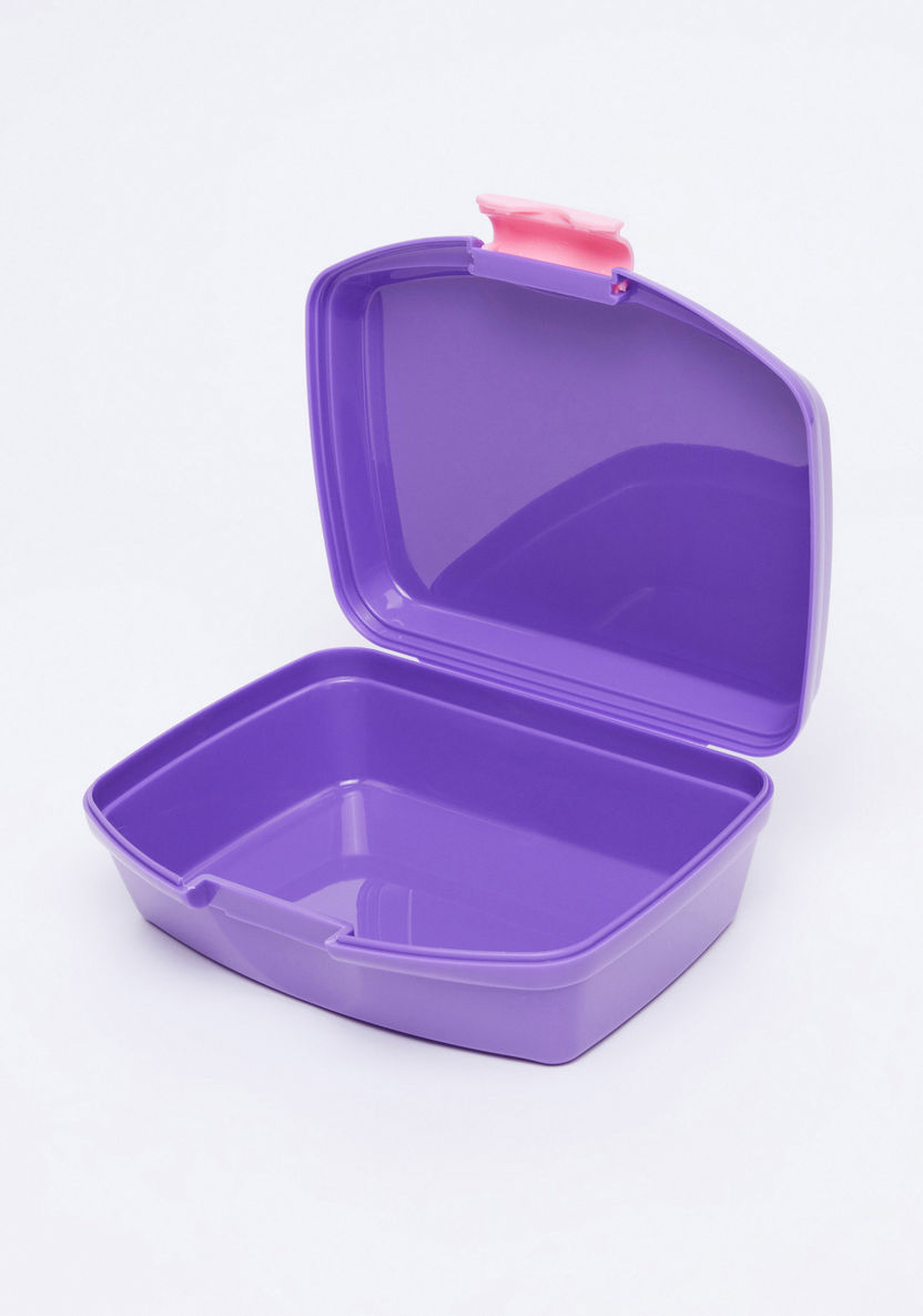 Sofia the First Printed Lunchbox with Clip Closure-Lunch Boxes-image-1