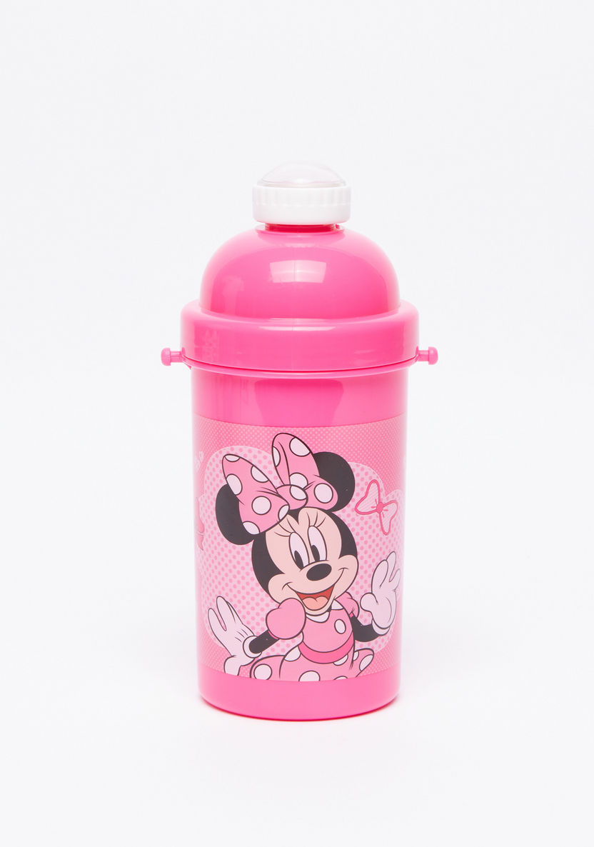 Minnie Mouse Printed Water Bottle – 500 ml-Water Bottles-image-0