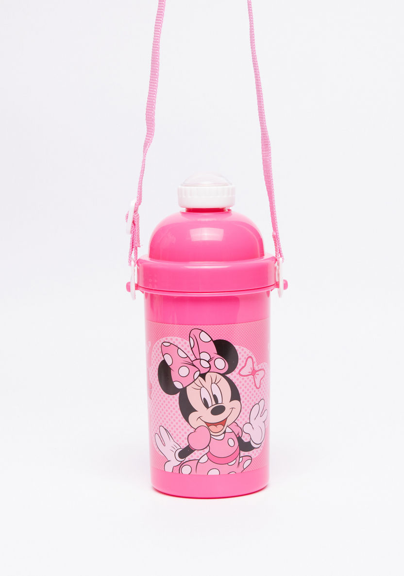Minnie Mouse Printed Water Bottle – 500 ml-Water Bottles-image-2