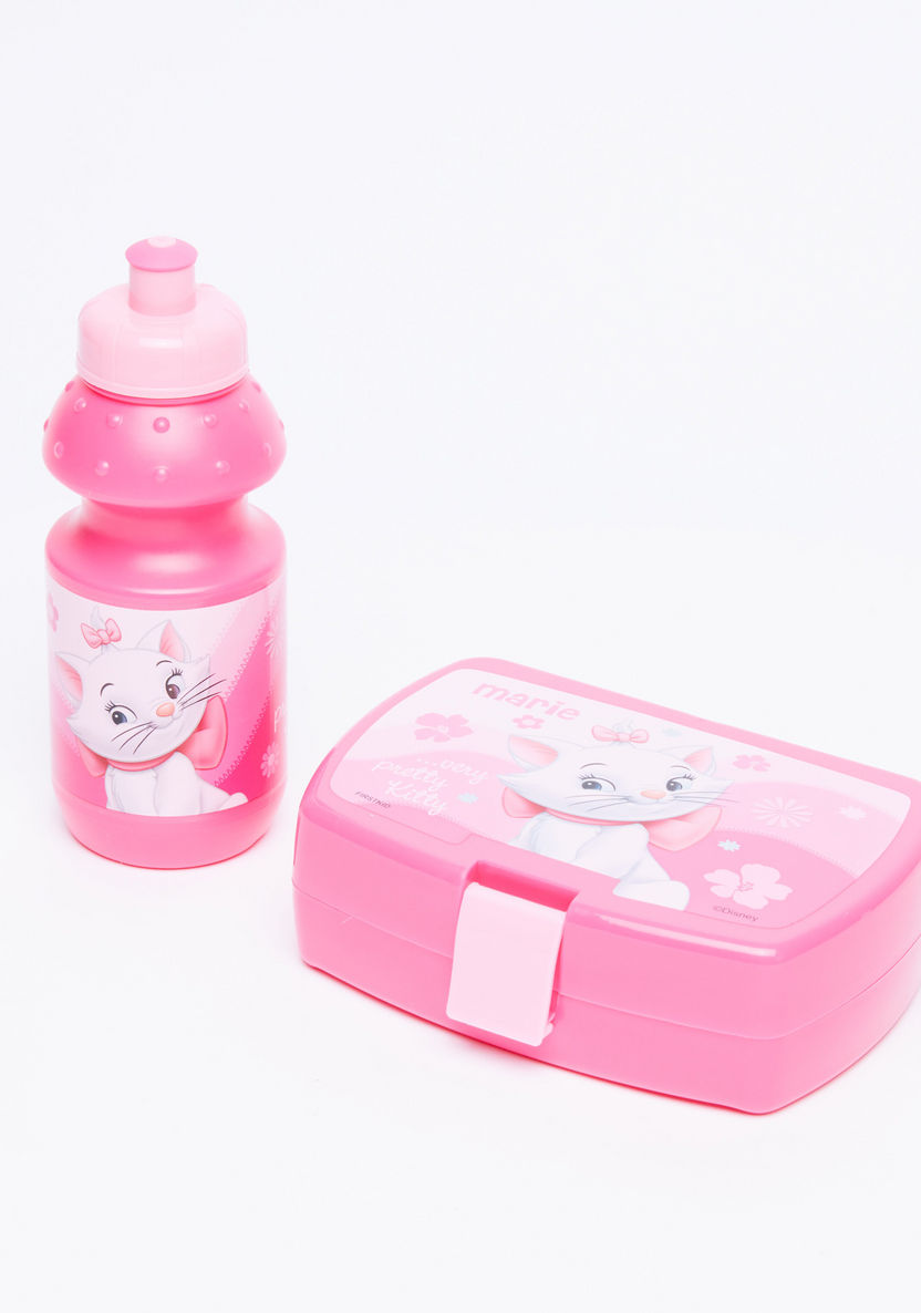 Marie the Cat Printed Lunchbox with Water Bottle-Water Bottles-image-0