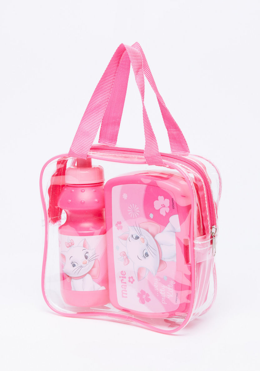 Marie the Cat Printed Lunchbox with Water Bottle-Water Bottles-image-3
