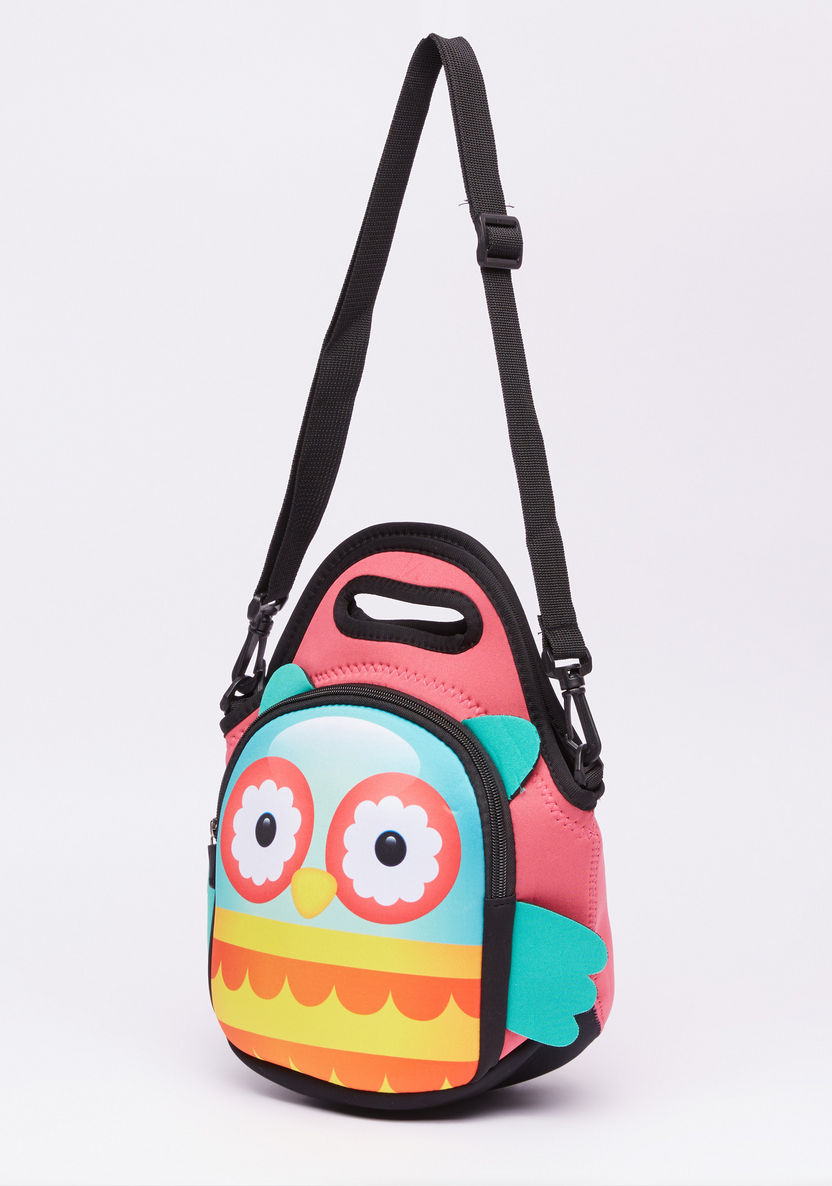 Juniors Printed Lunch Bag with Zip Closure-Lunch Bags-image-0