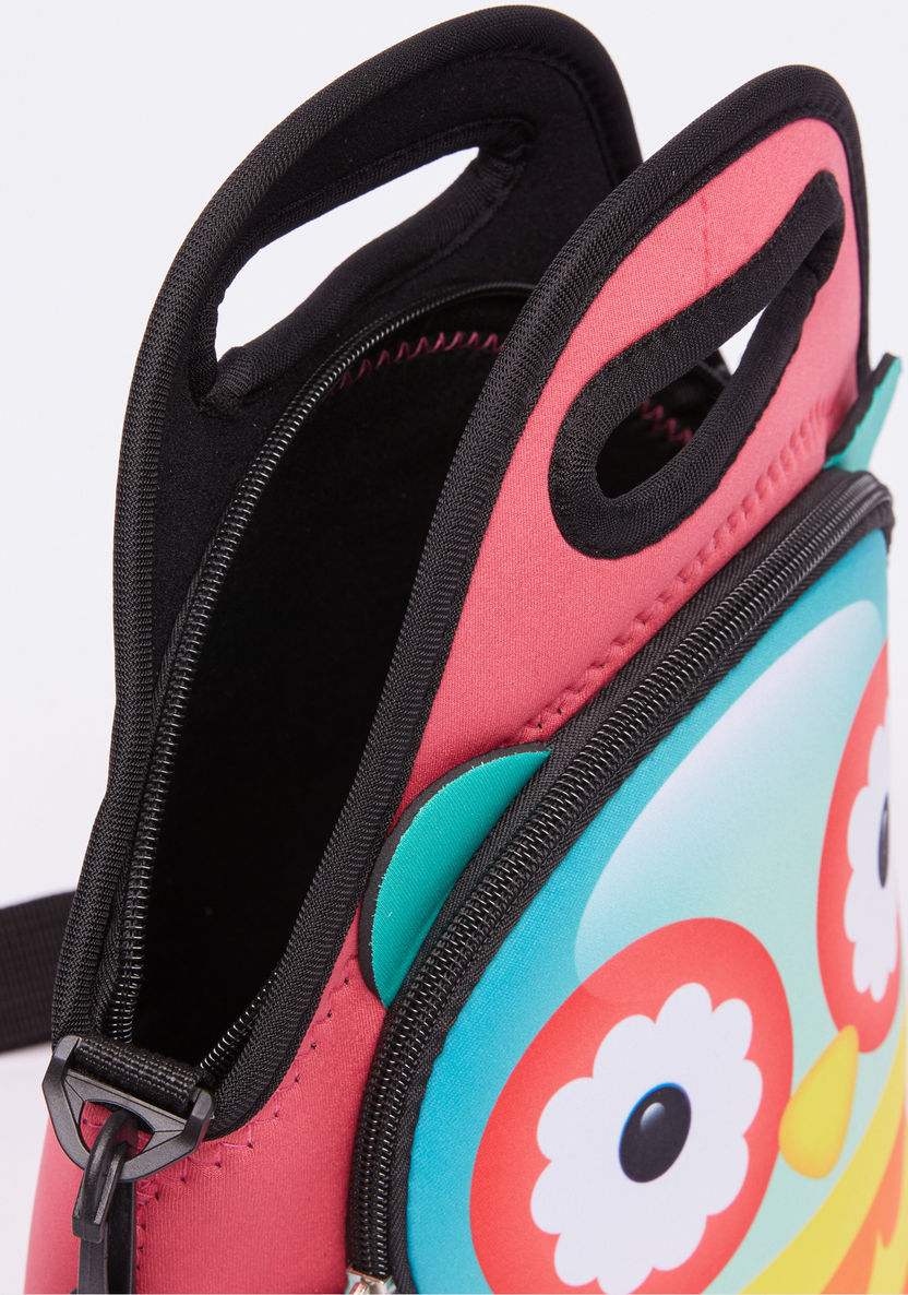 Juniors Printed Lunch Bag with Zip Closure-Lunch Bags-image-4