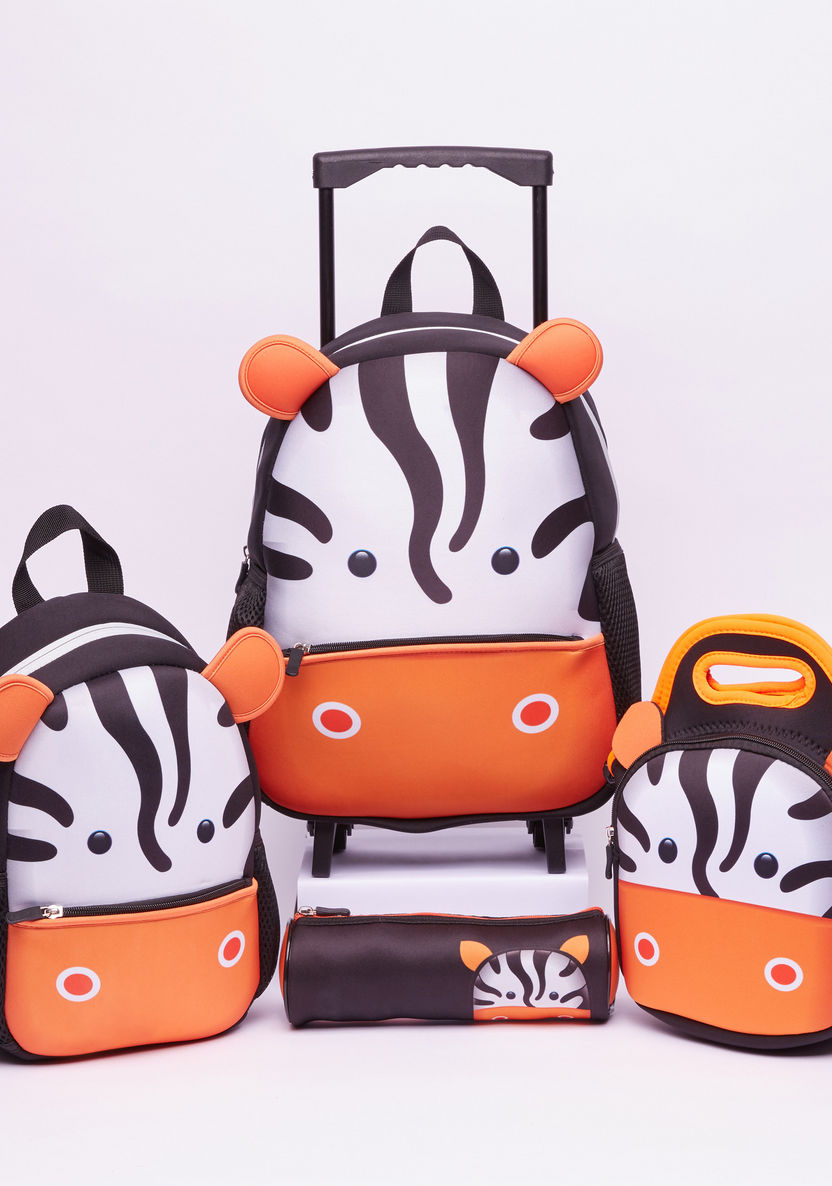 Juniors Printed Backpack with Zip Closure-Backpacks-image-4