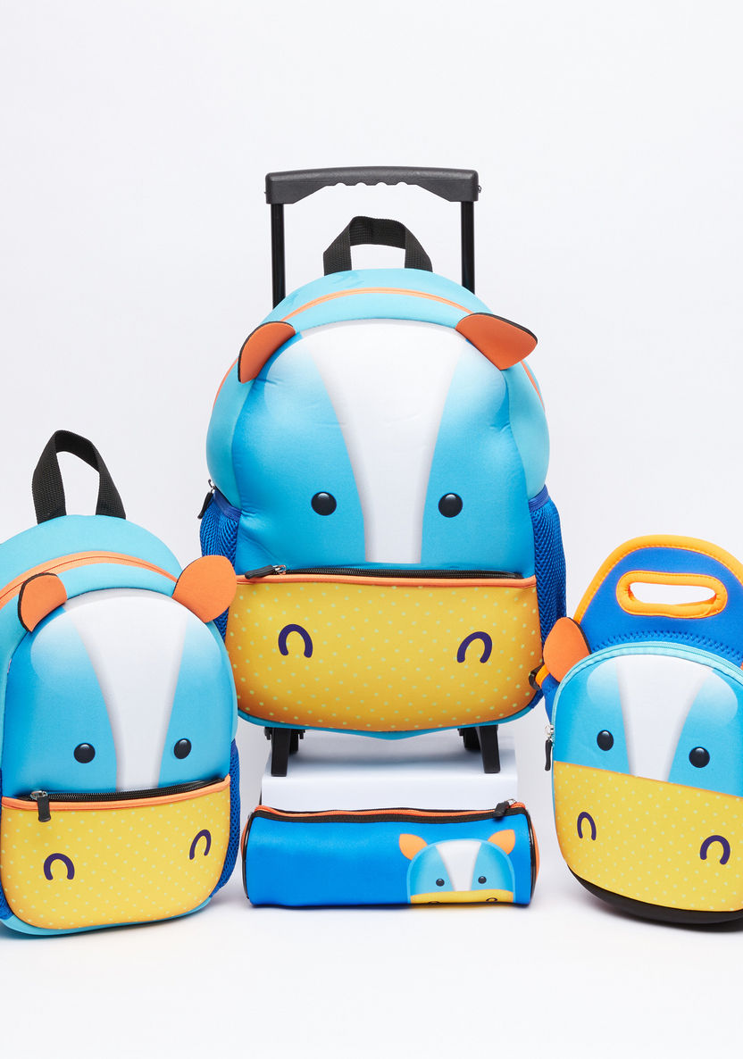 Juniors Printed Backpack with Zip Closure-Backpacks-image-3