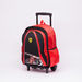 Ferrari Printed Trolley Backpack with Zip Closure-Trolleys-thumbnail-0